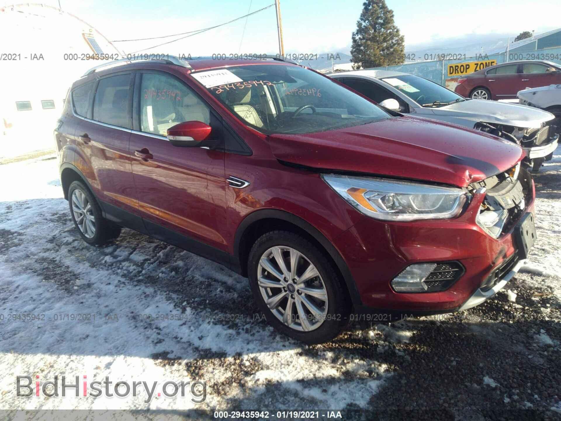Photo 1FMCU9J96HUE18341 - FORD ESCAPE 2017