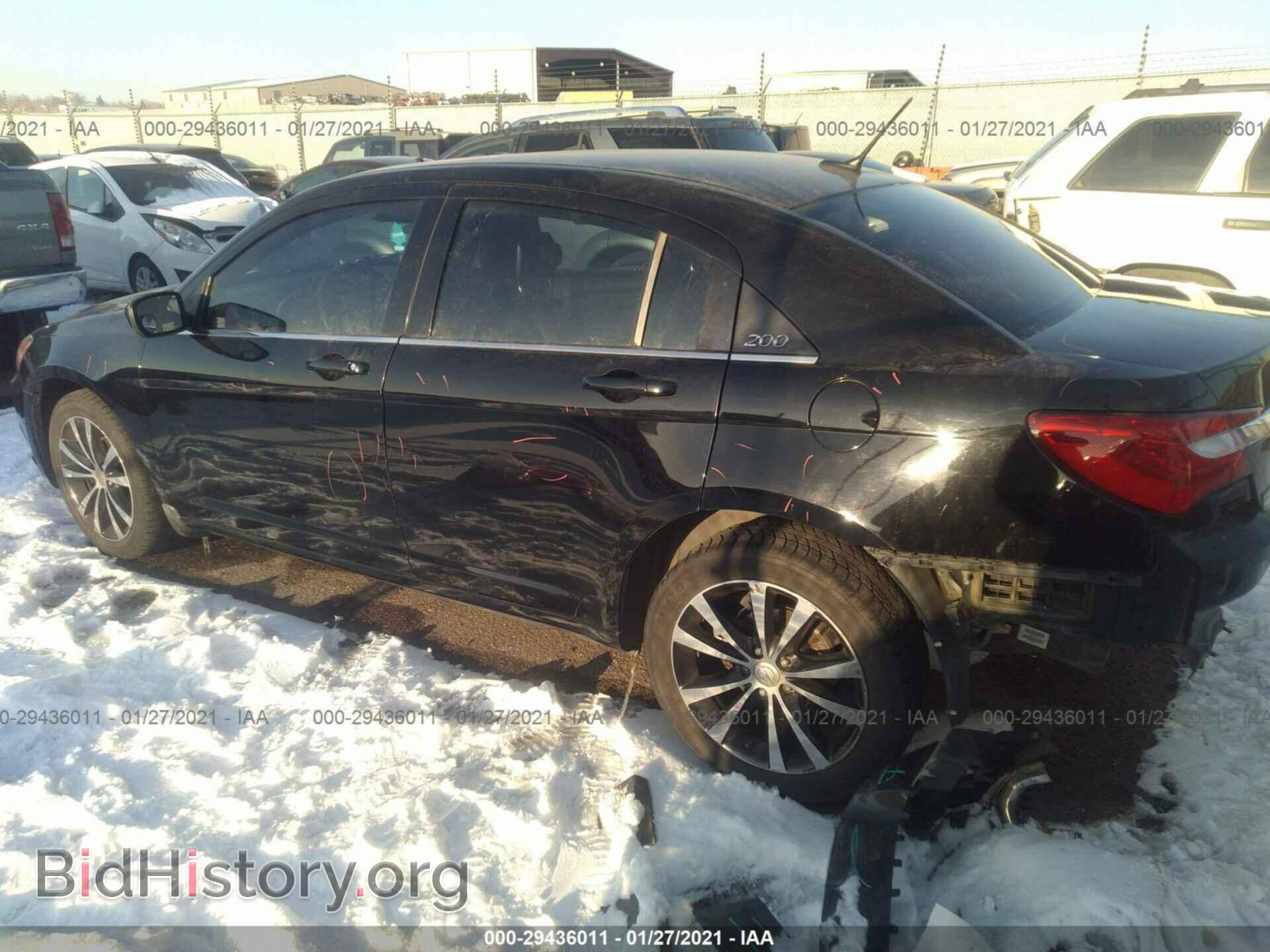 2013 CHRYSLER 200 - VIN: 1C3CCBBB3DN631899 - Фото 3