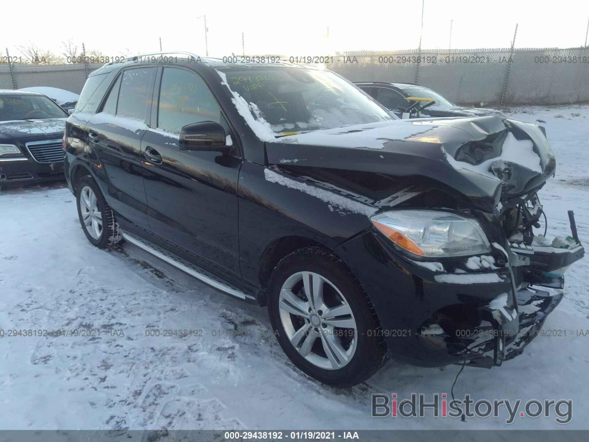 Photo 4JGDA5HB6EA425558 - MERCEDES-BENZ M-CLASS 2014