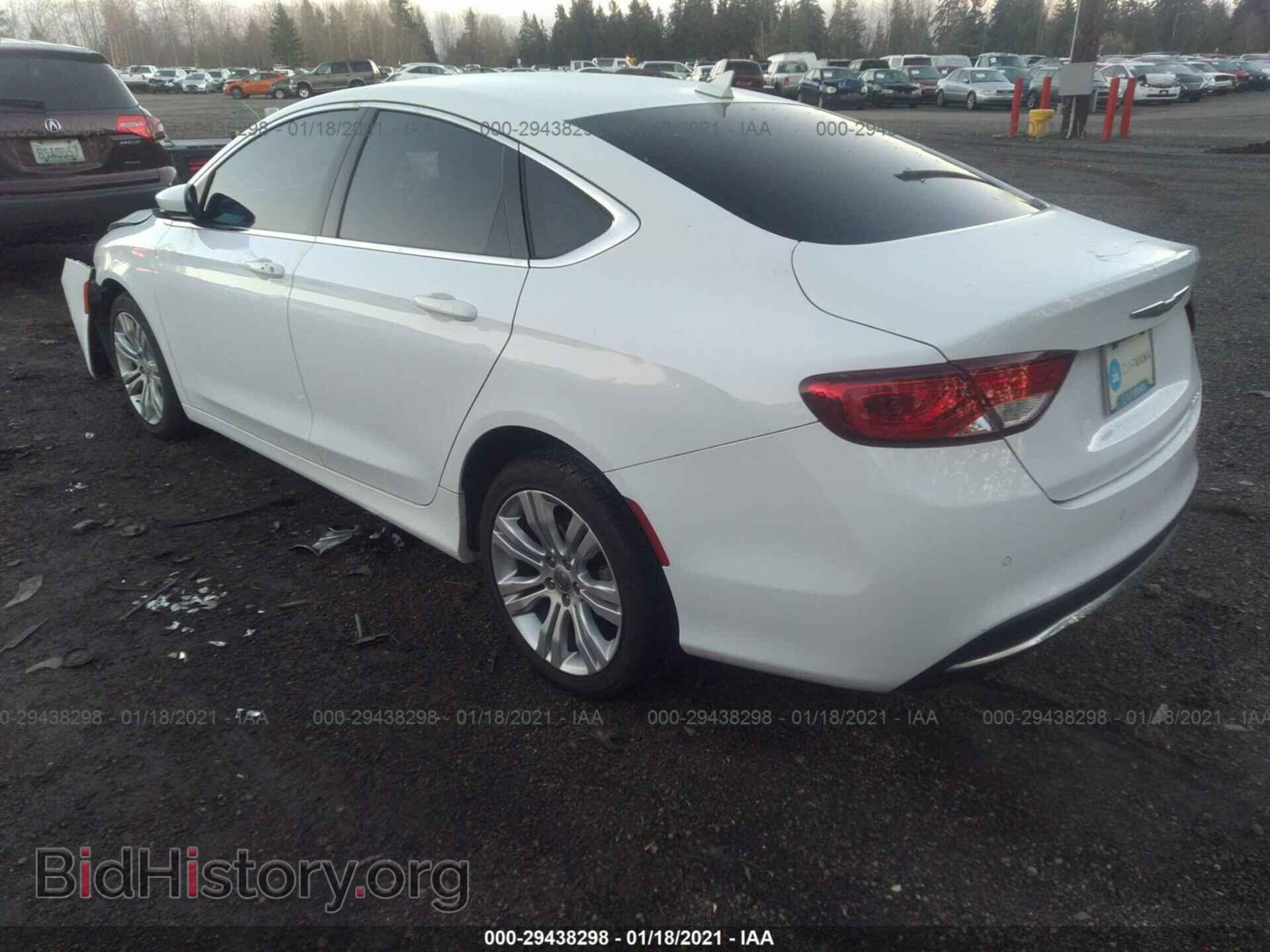 2015 CHRYSLER 200 - VIN: 1C3CCCAB1FN751436 - Photo 3