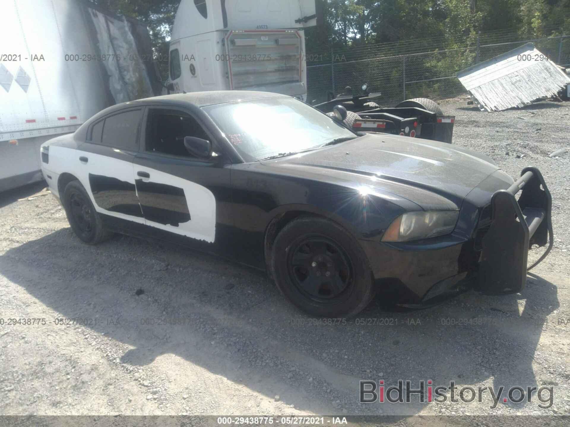 Photo 2C3CDXAT8CH267622 - DODGE CHARGER 2012