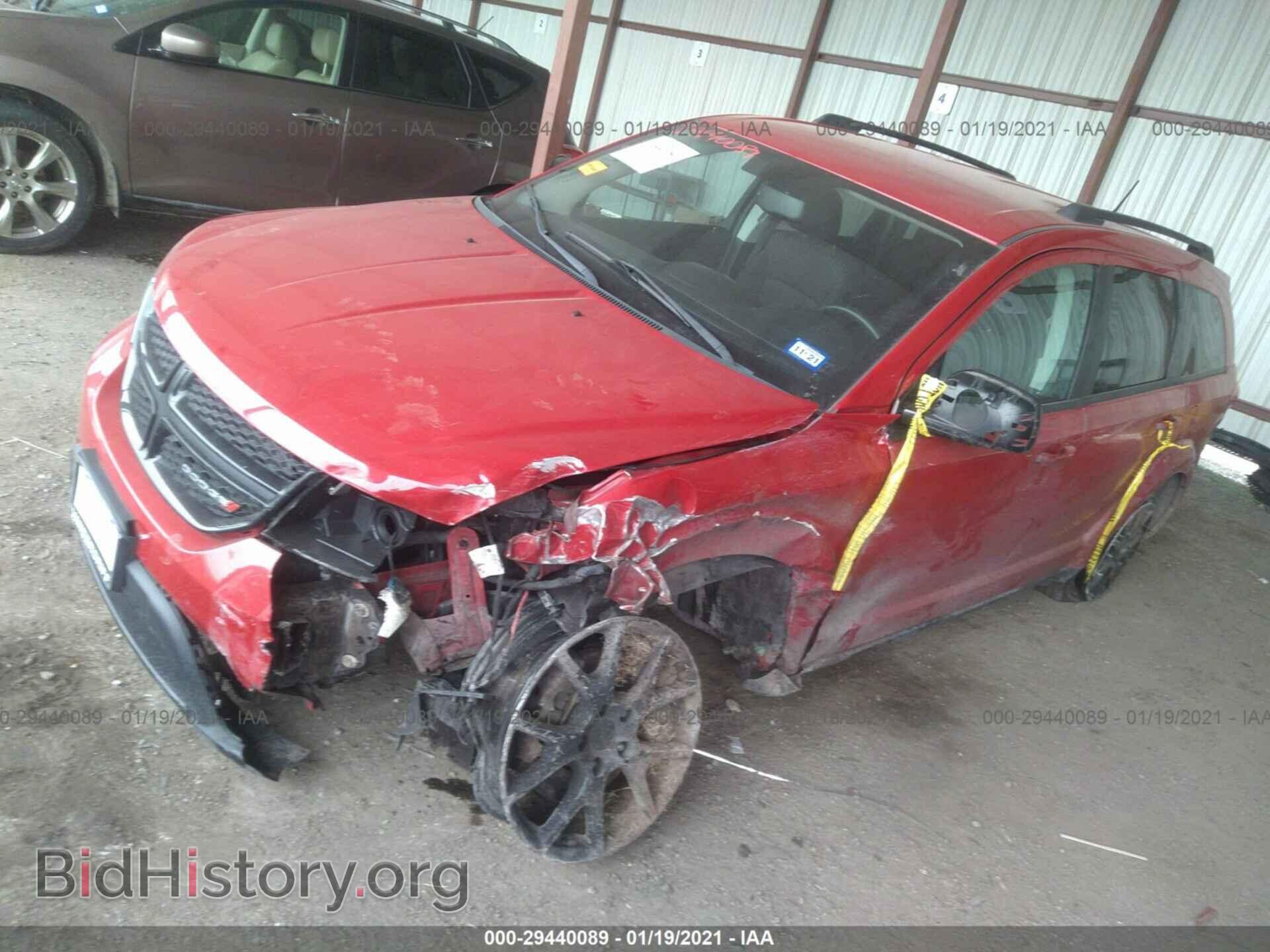 2016 DODGE JOURNEY - VIN: 3C4PDCBB7GT226066 - Фото 2