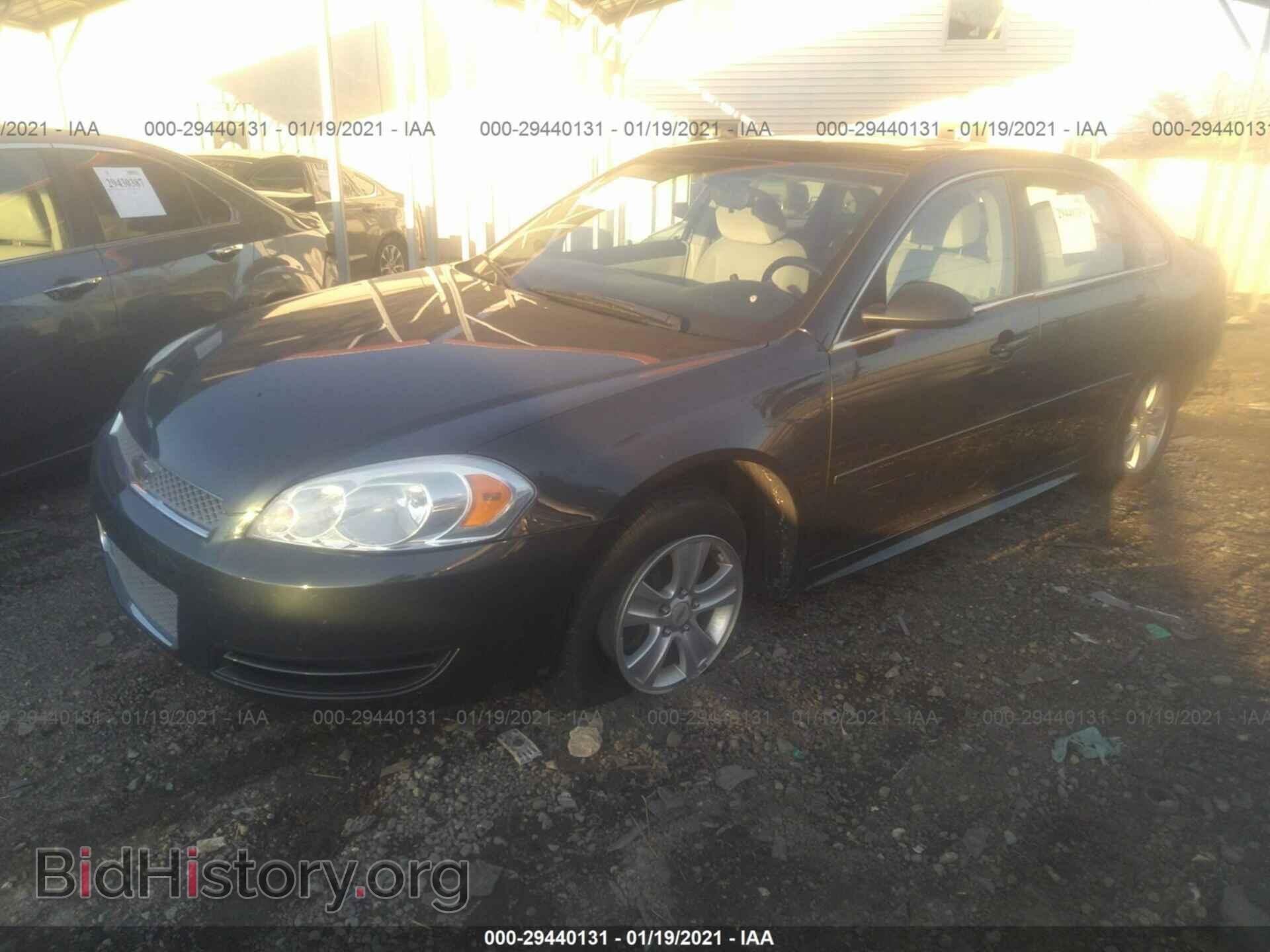2012 CHEVROLET IMPALA - VIN: 2G1WA5E39C1242567 - Фото 2
