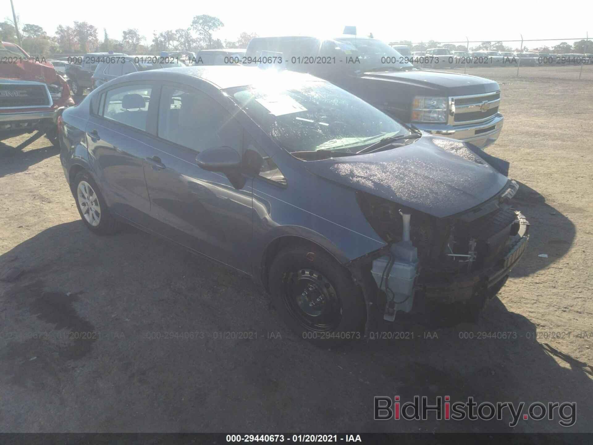 Photo KNADM4A32G6658638 - KIA RIO 2016