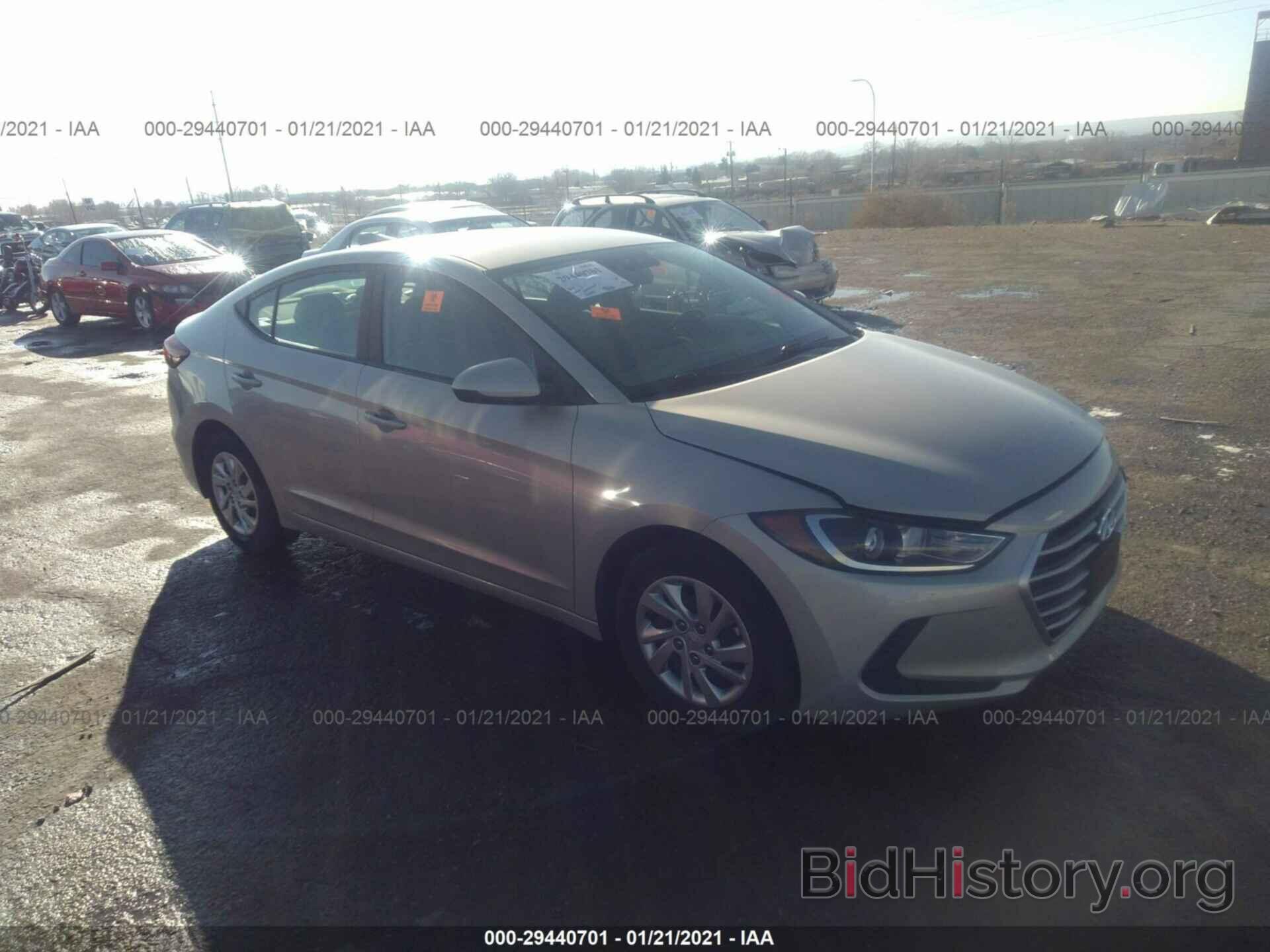 Photo KMHD74LF7HU067585 - HYUNDAI ELANTRA 2017