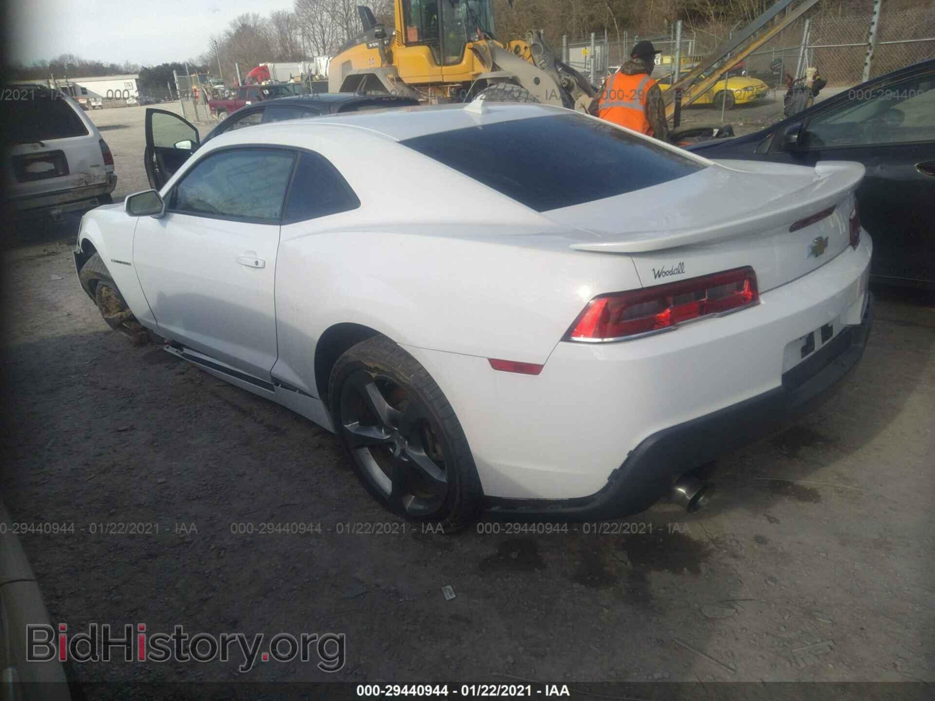 2014 CHEVROLET CAMARO - VIN: 2G1FB1E30E9255301 - Фото 3