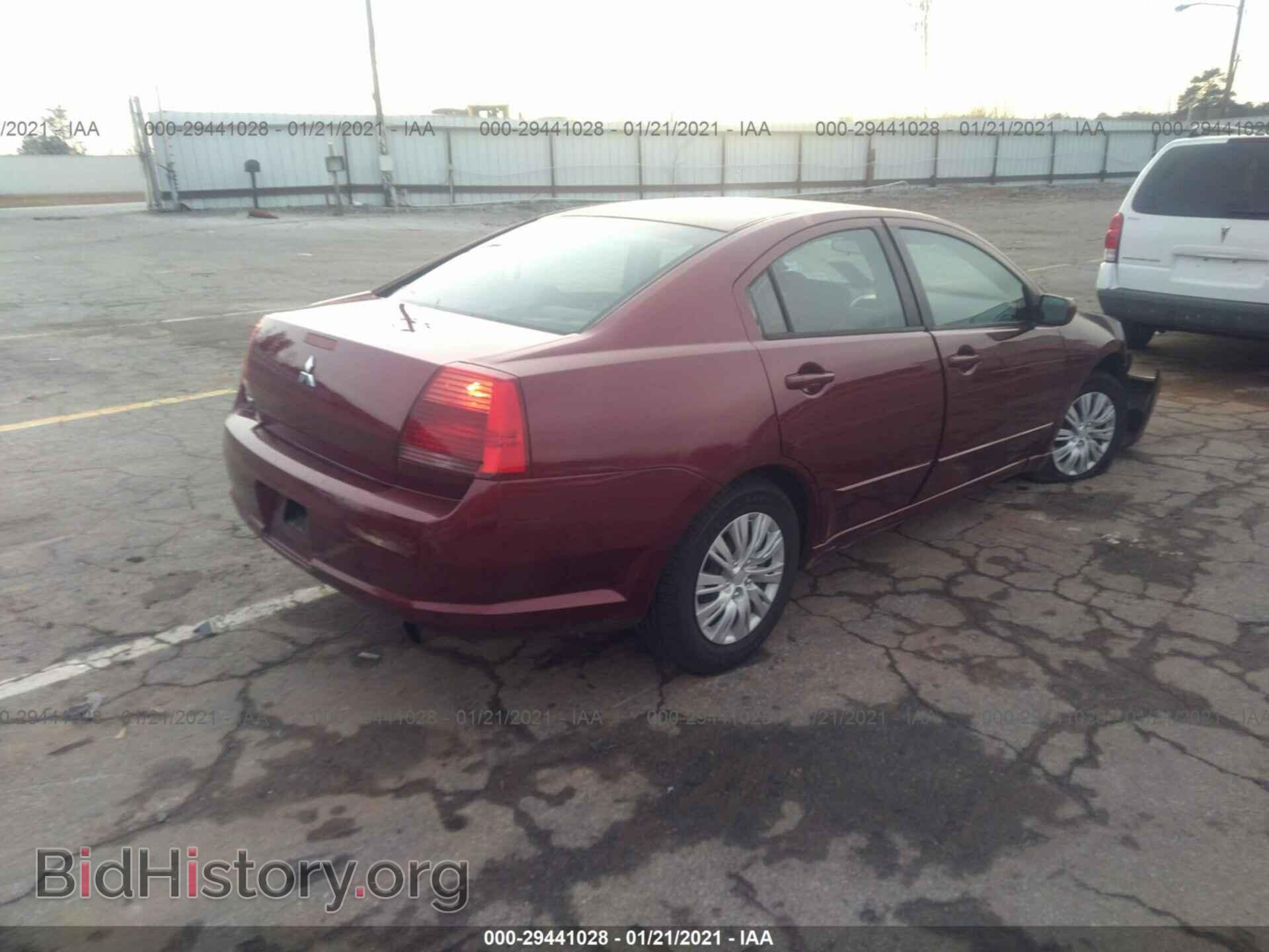2006 MITSUBISHI GALANT - VIN: 4A3AB36F36E047169 - Фото 4