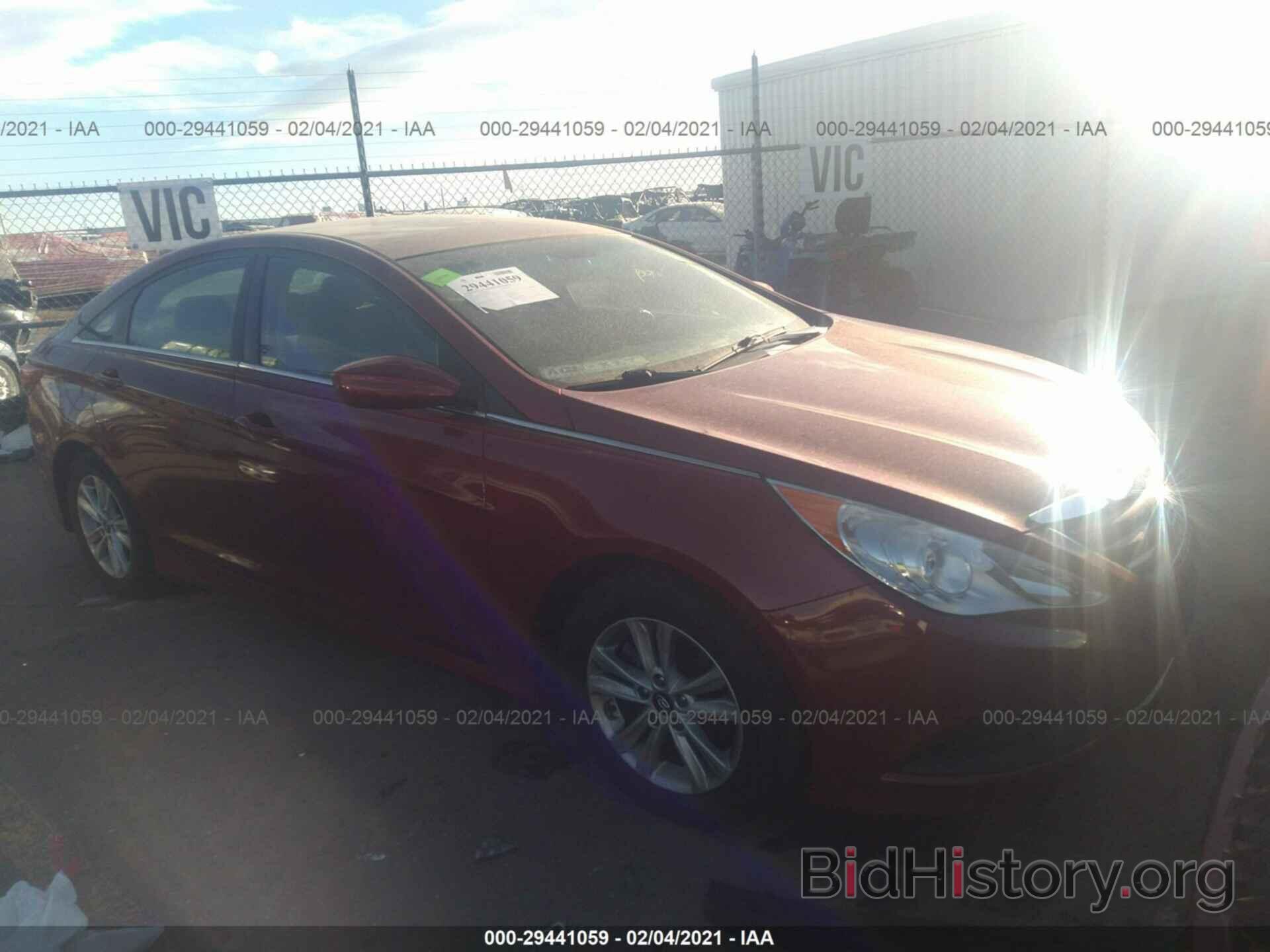 Photo 5NPEB4AC7EH834356 - HYUNDAI SONATA 2014