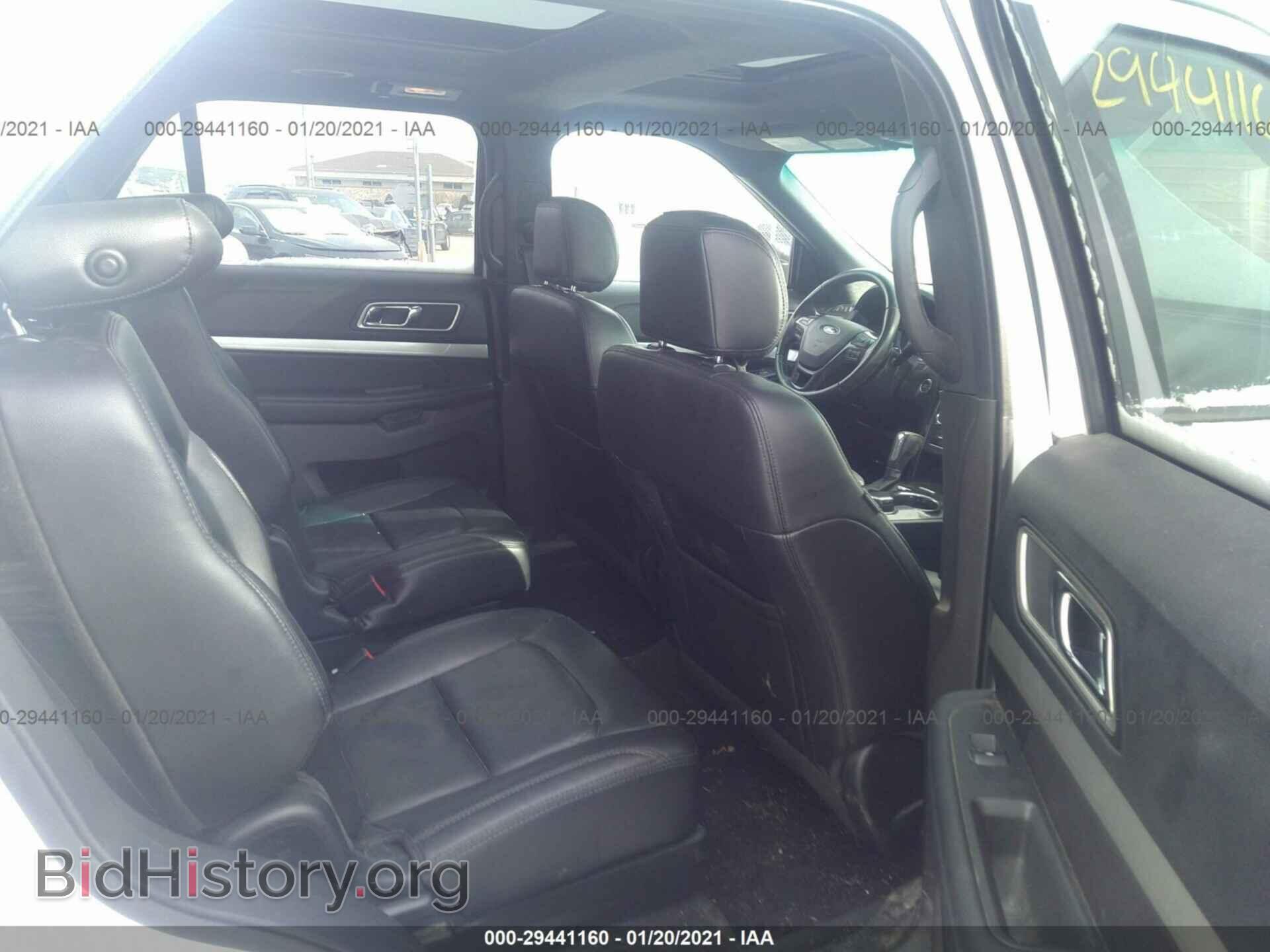 2016 FORD EXPLORER - VIN: 1FM5K8D83GGD34129 - Photo 8