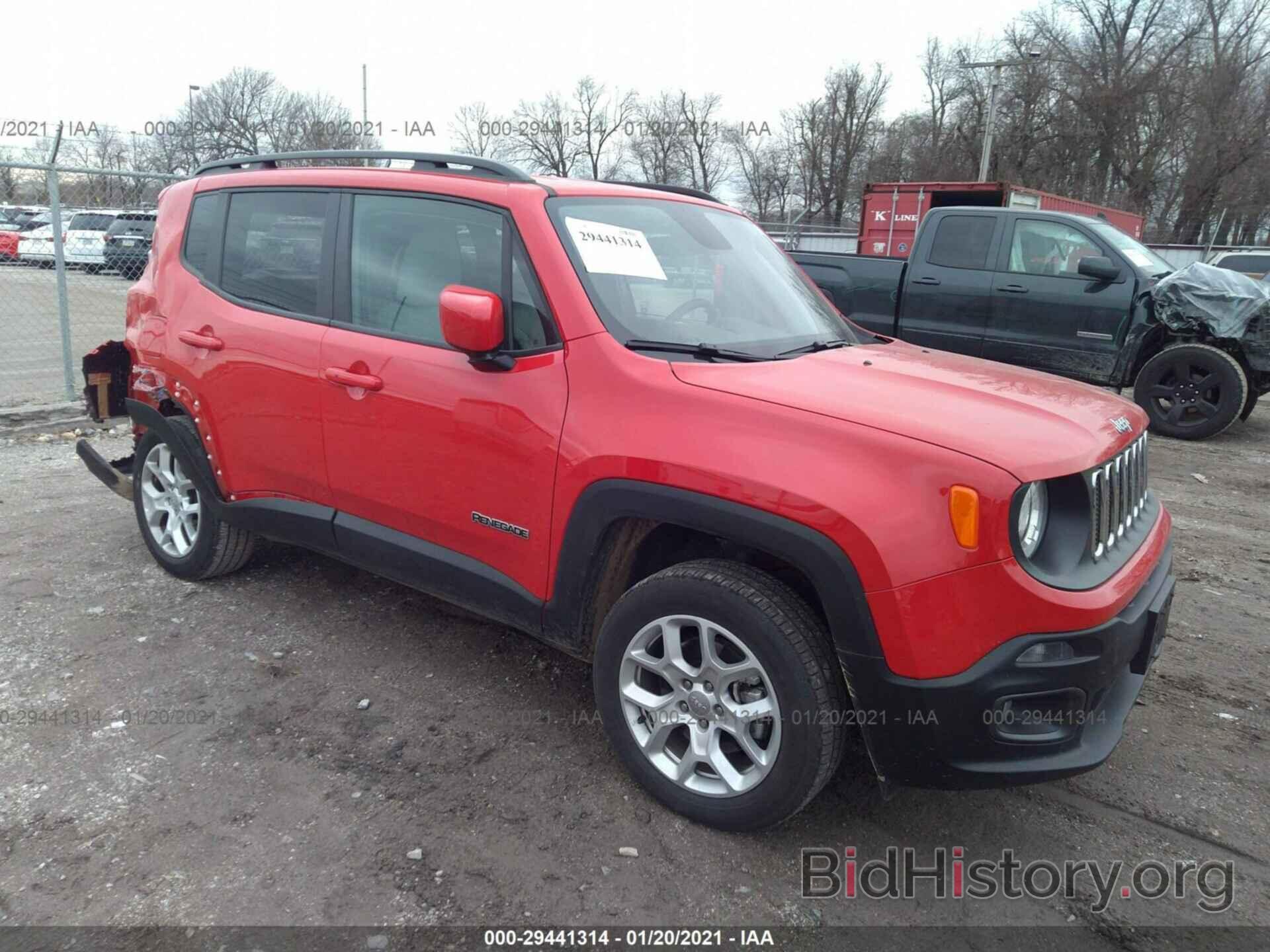 Photo ZACCJBBB5JPH78102 - JEEP RENEGADE 2018