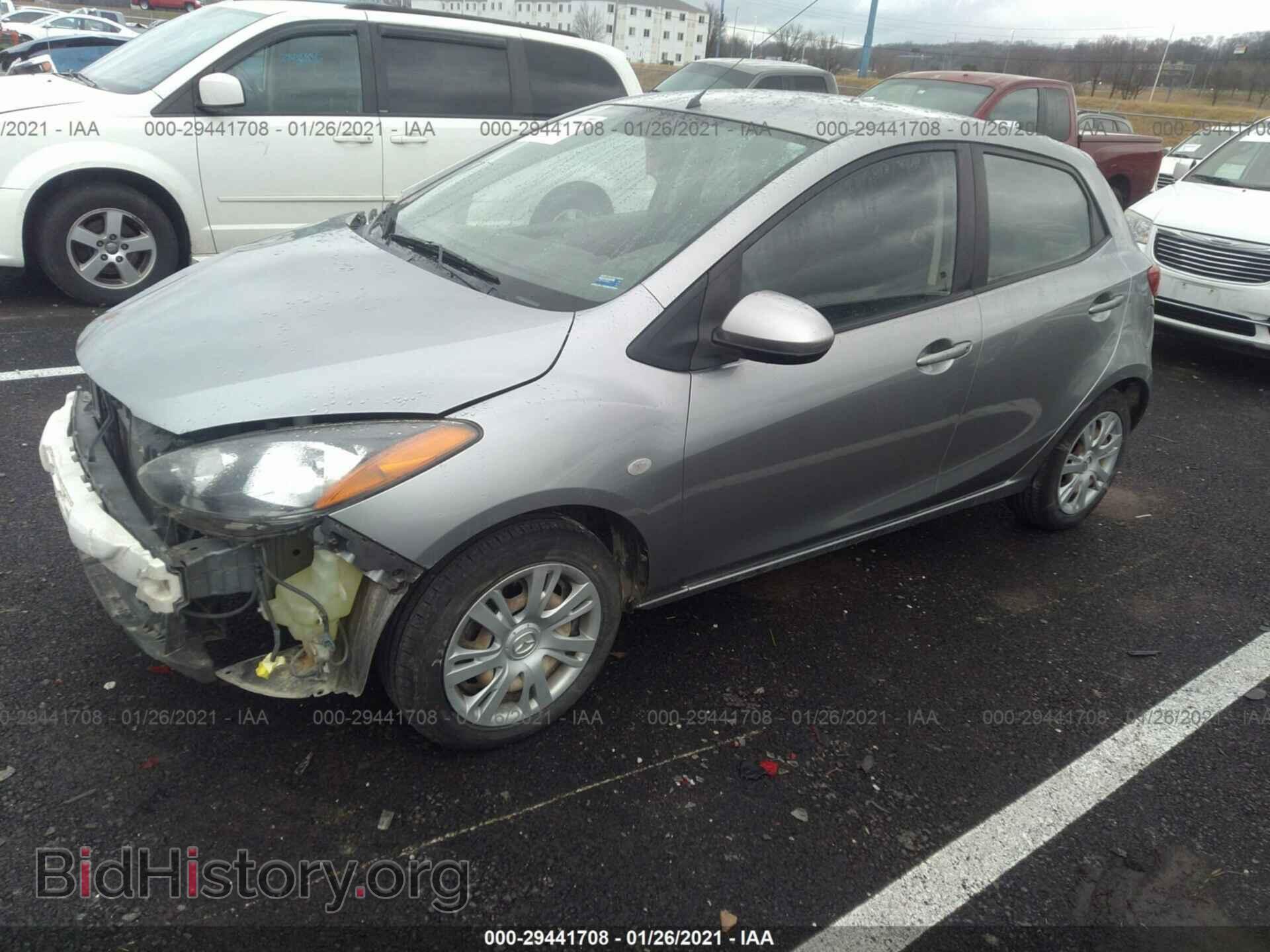 2011 MAZDA MAZDA2 - VIN: JM1DE1HY6B0125574 - Фото 2