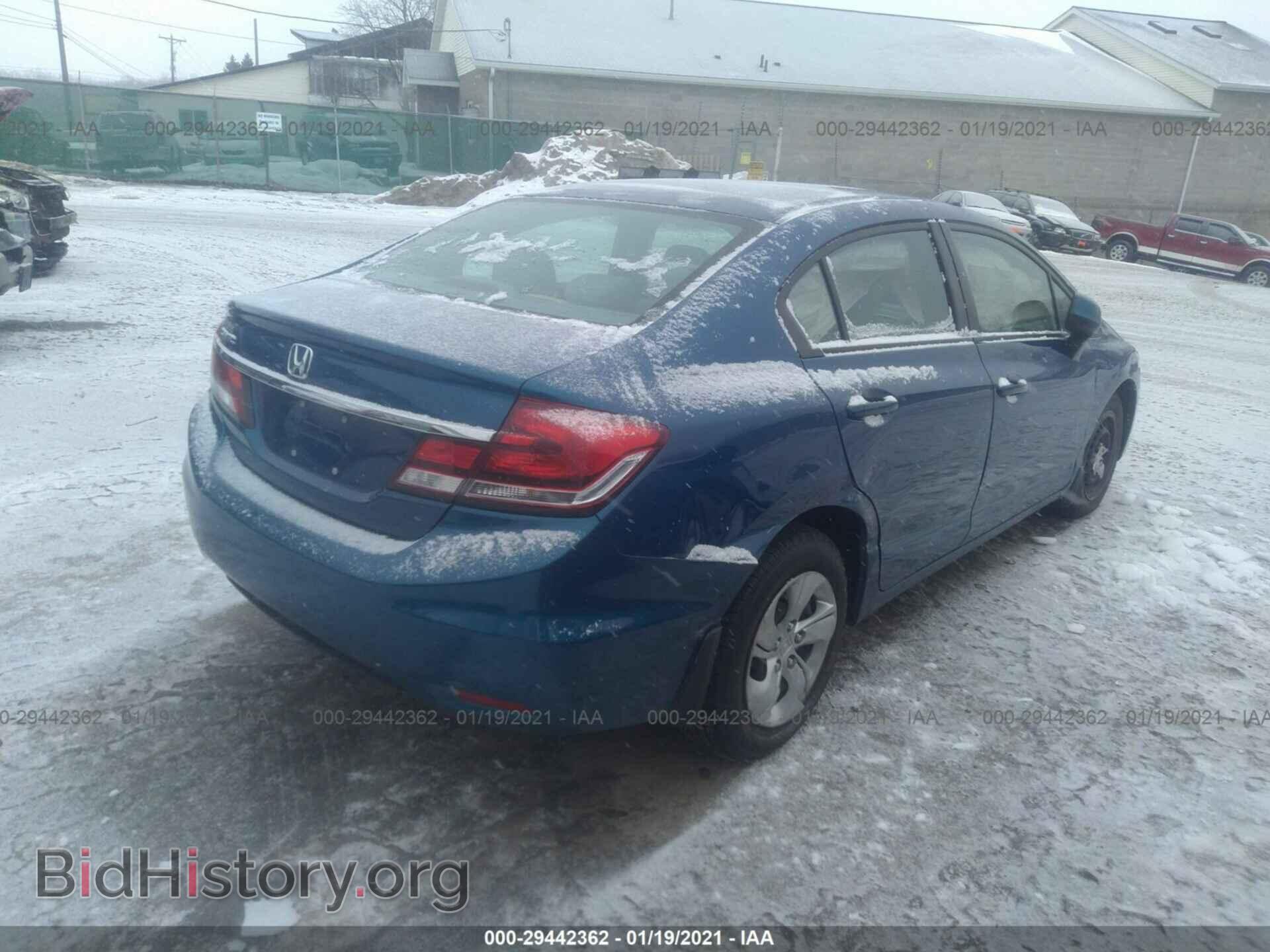 2013 HONDA CIVIC SDN - VIN: 19XFB2F54DE088292 - Фото 4