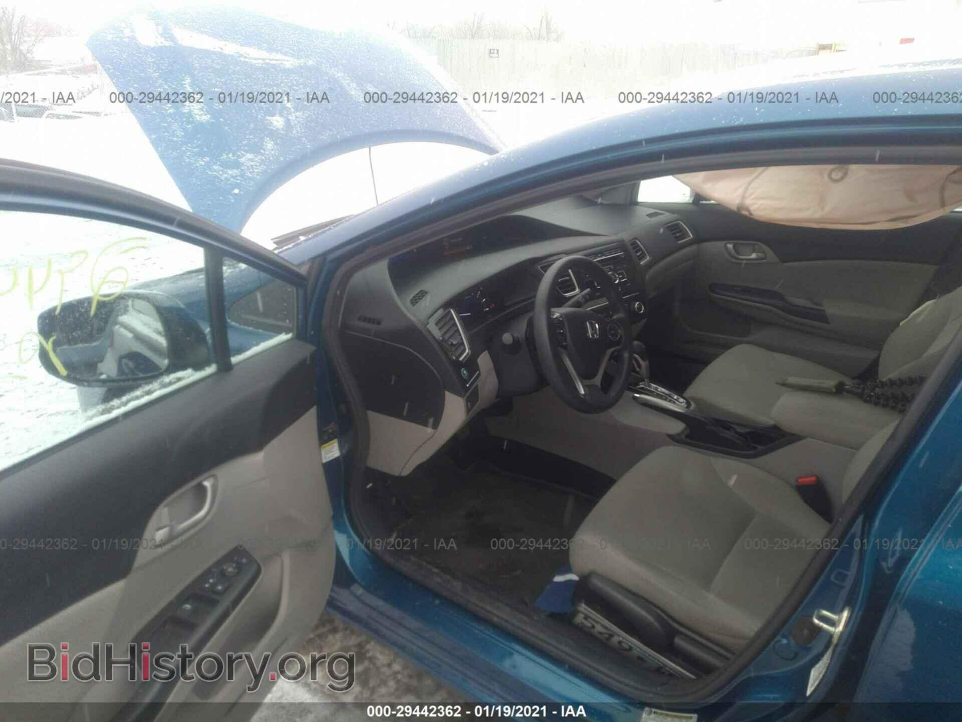 2013 HONDA CIVIC SDN - VIN: 19XFB2F54DE088292 - Фото 5