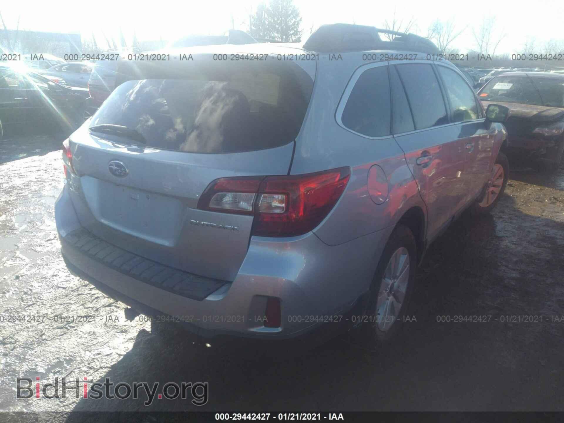 2017 SUBARU OUTBACK - VIN: 4S4BSAFC6H3309875 - Фото 4