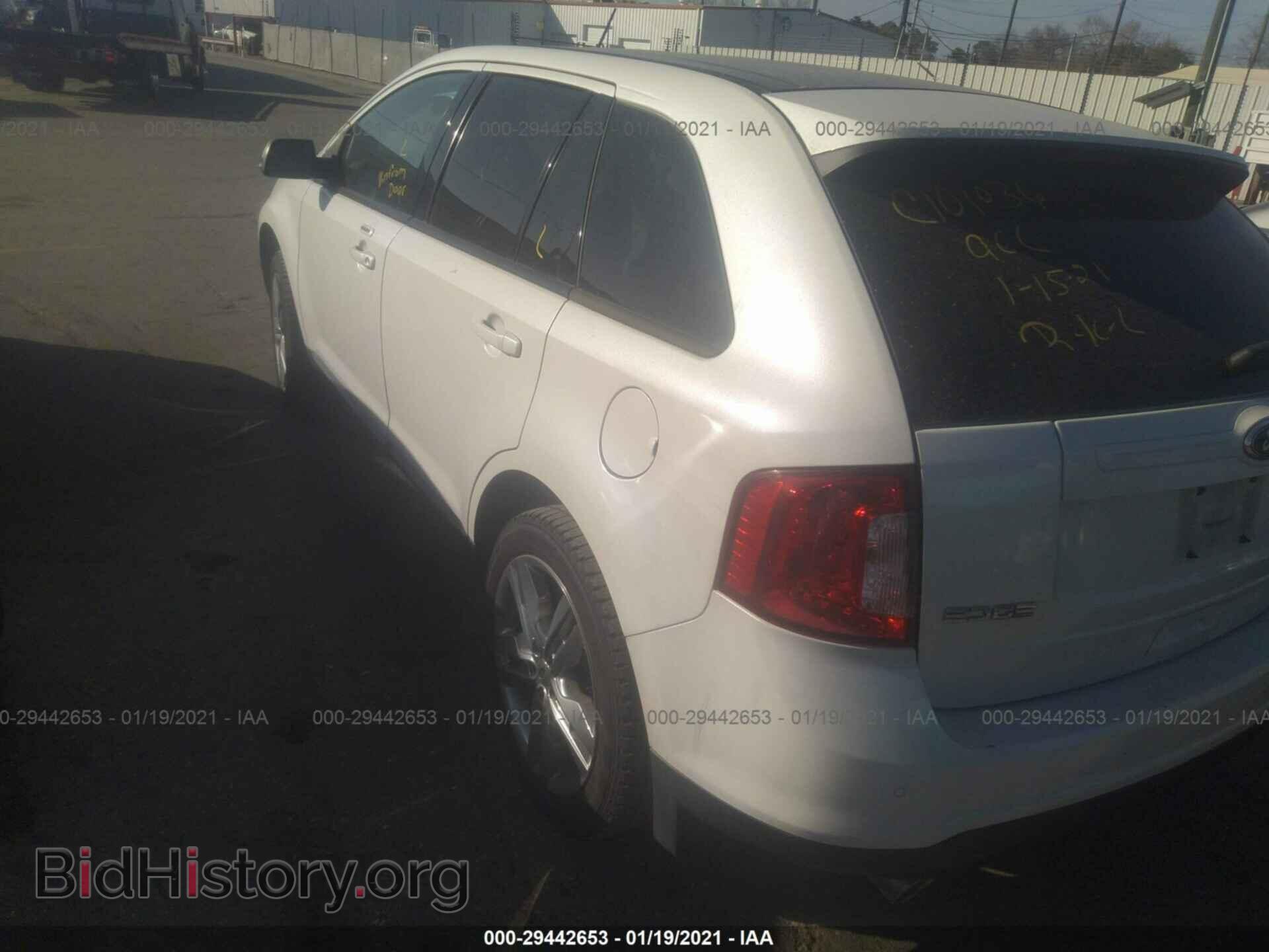 2013 FORD EDGE - VIN: 2FMDK3JC4DBC54557 - Фото 3