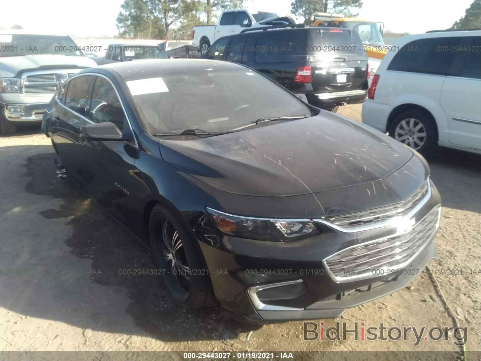 Photo 1G1ZB5ST6GF294526 - CHEVROLET MALIBU 2016