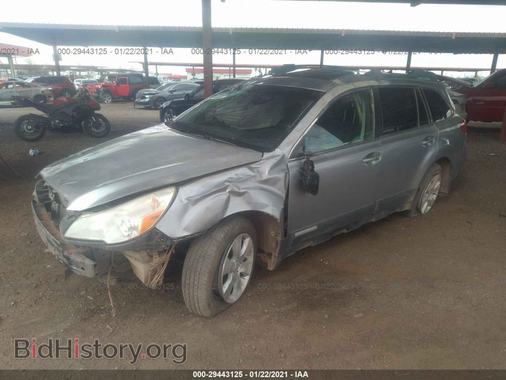 2011 SUBARU OUTBACK - VIN: 4S4BRDKC8B2361525 - Фото 2