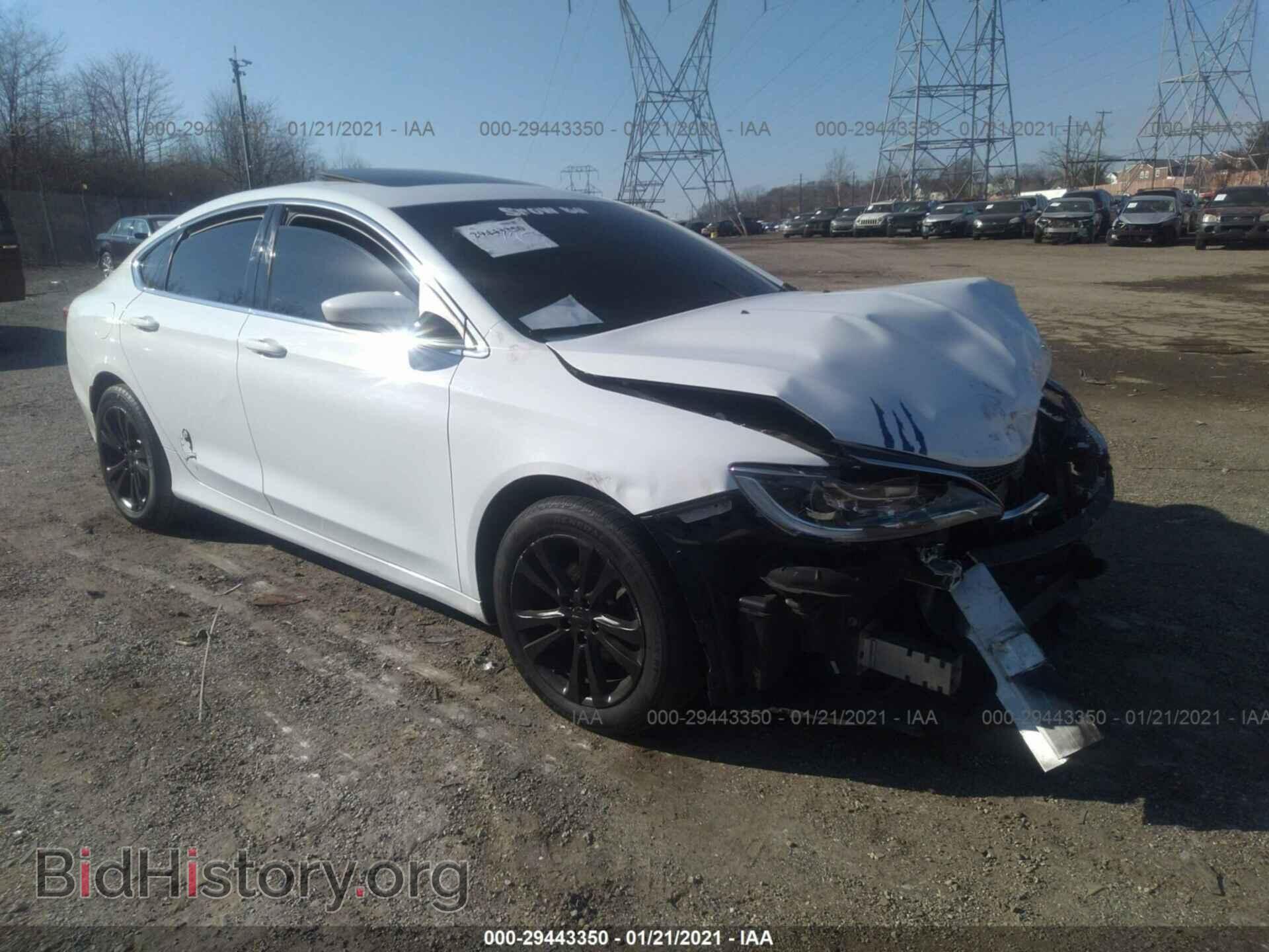Photo 1C3CCCAB4GN160938 - CHRYSLER 200 2016
