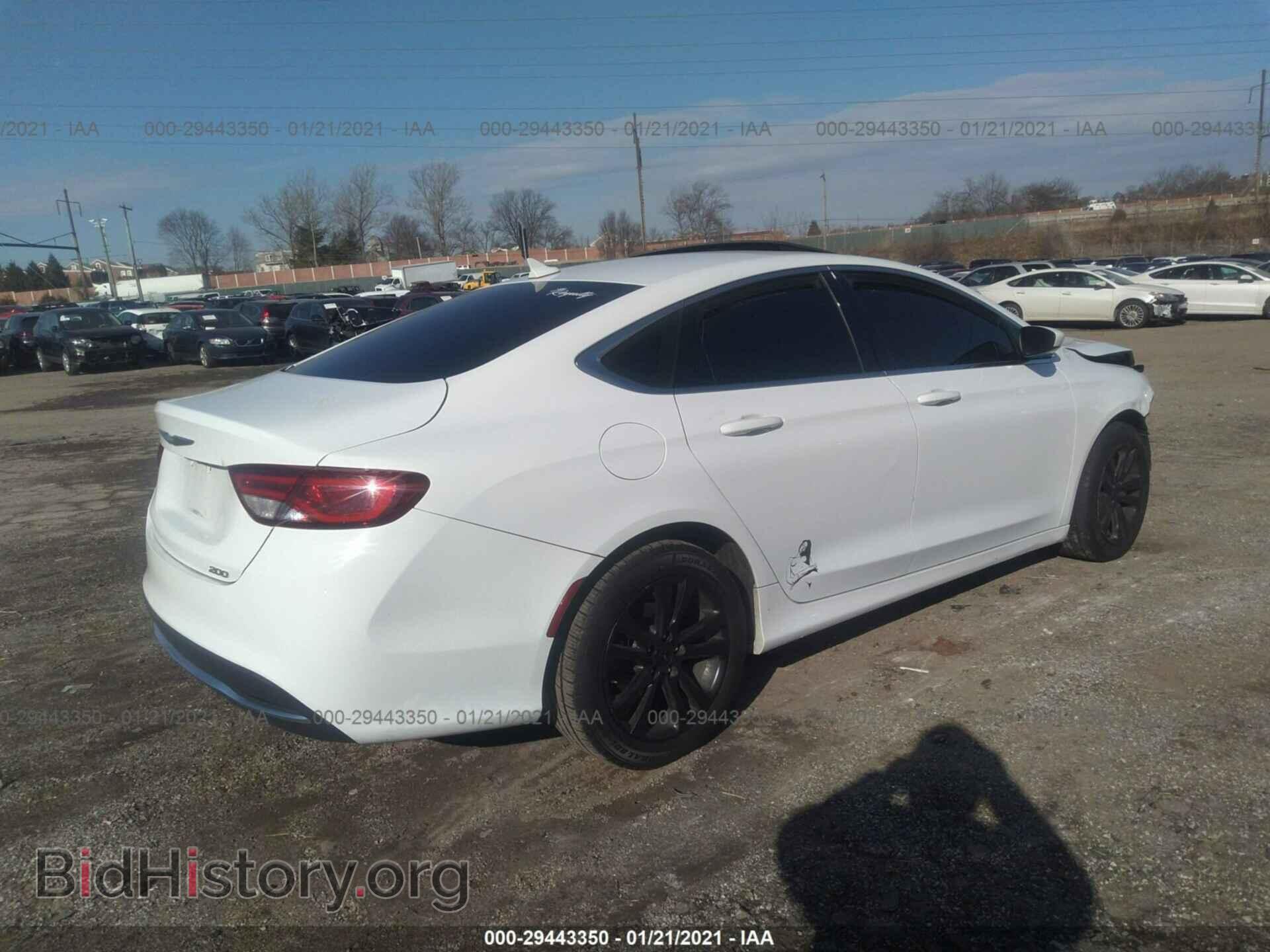 2016 CHRYSLER 200 - VIN: 1C3CCCAB4GN160938 - Photo 4