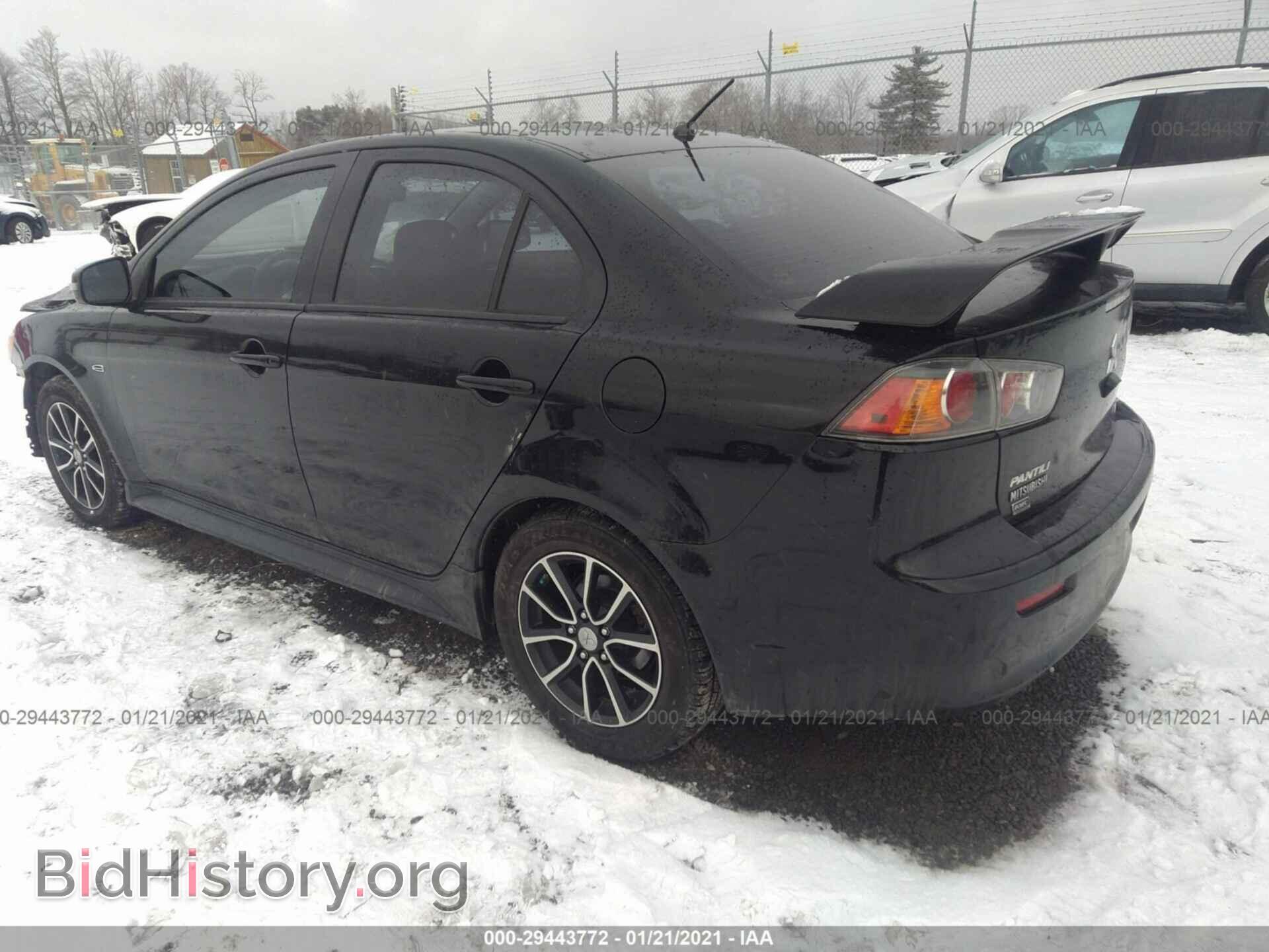 2017 MITSUBISHI LANCER - VIN: JA32V2FW3HU001552 - Фото 3