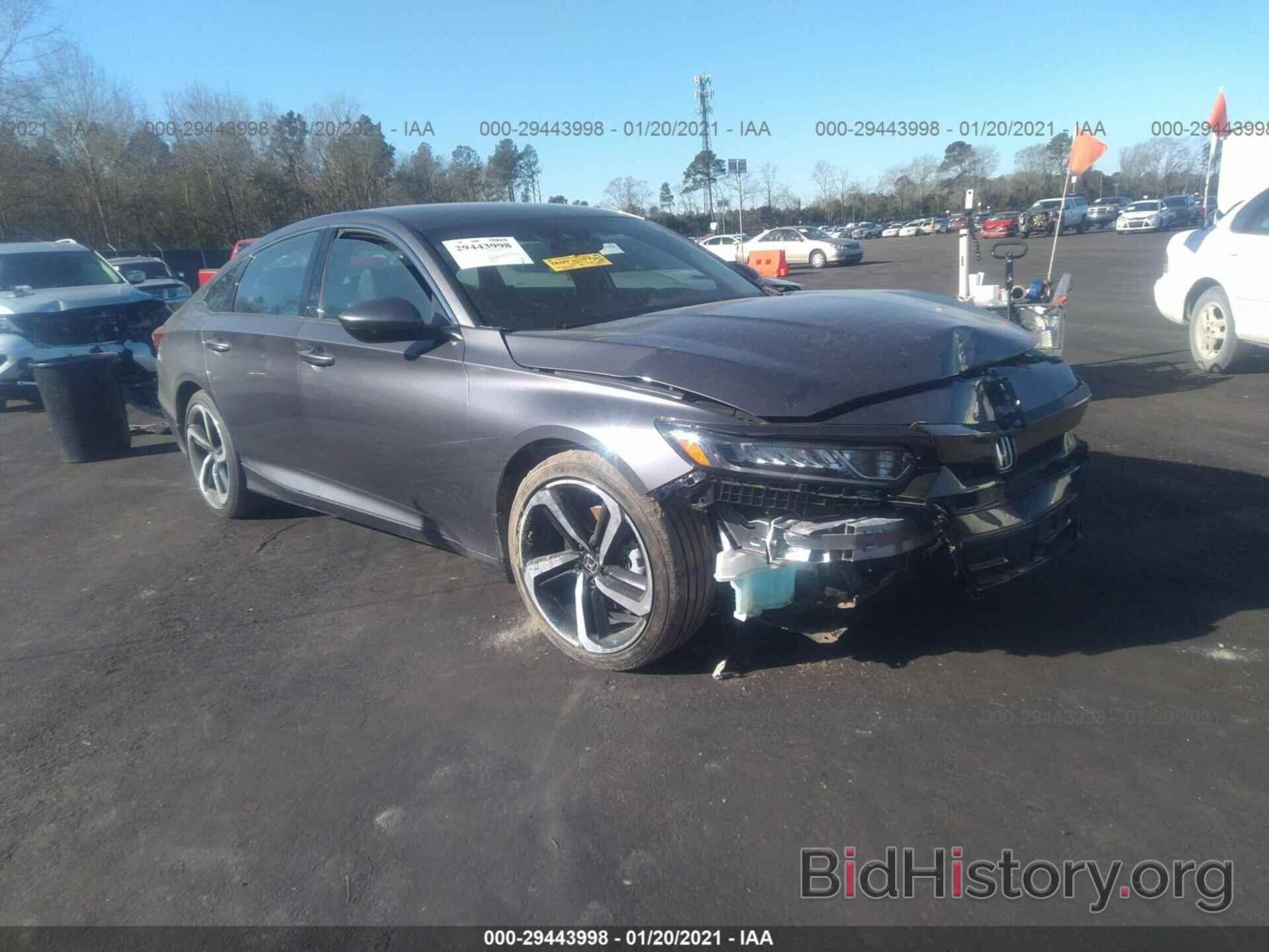 Photo 1HGCV1F33LA157124 - HONDA ACCORD SEDAN 2020