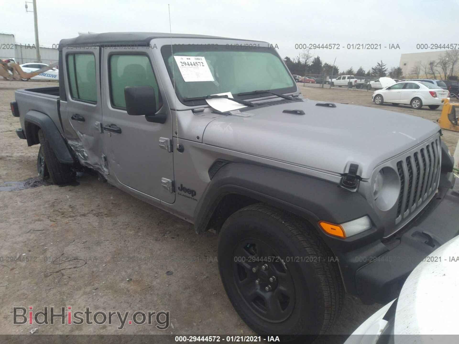 Фотография 1C6HJTAGXML525236 - JEEP GLADIATOR 2021