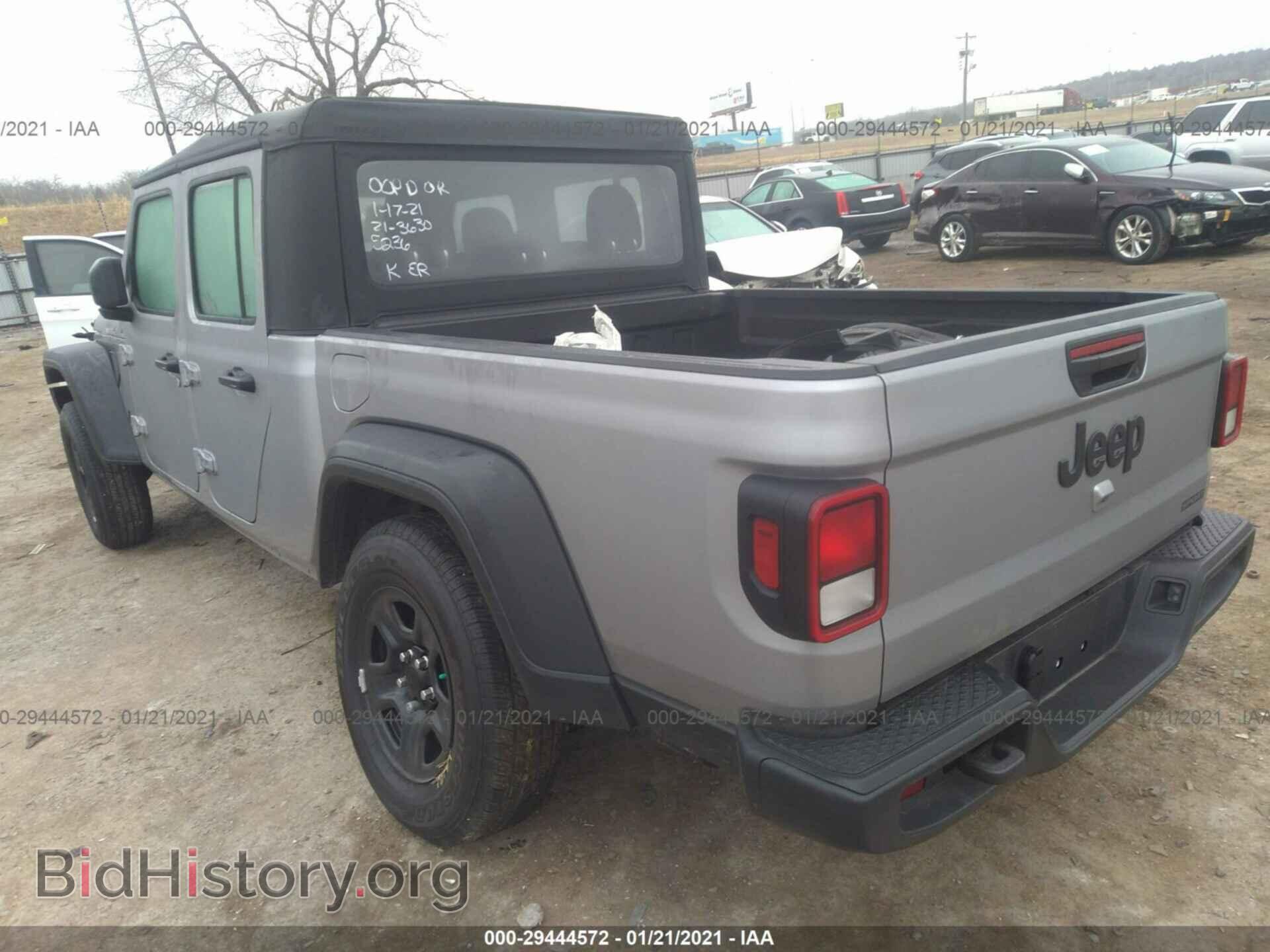 2021 JEEP GLADIATOR - VIN: 1C6HJTAGXML525236 - Фото 3