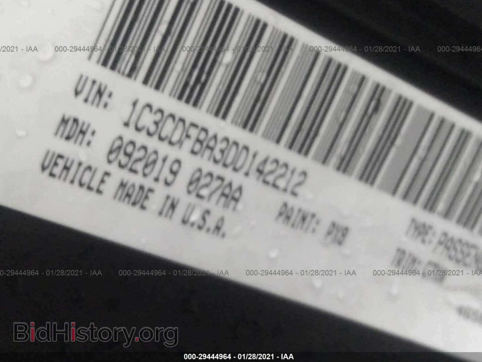2013 DODGE DART - VIN: 1C3CDFBA3DD142212 - Photo 9