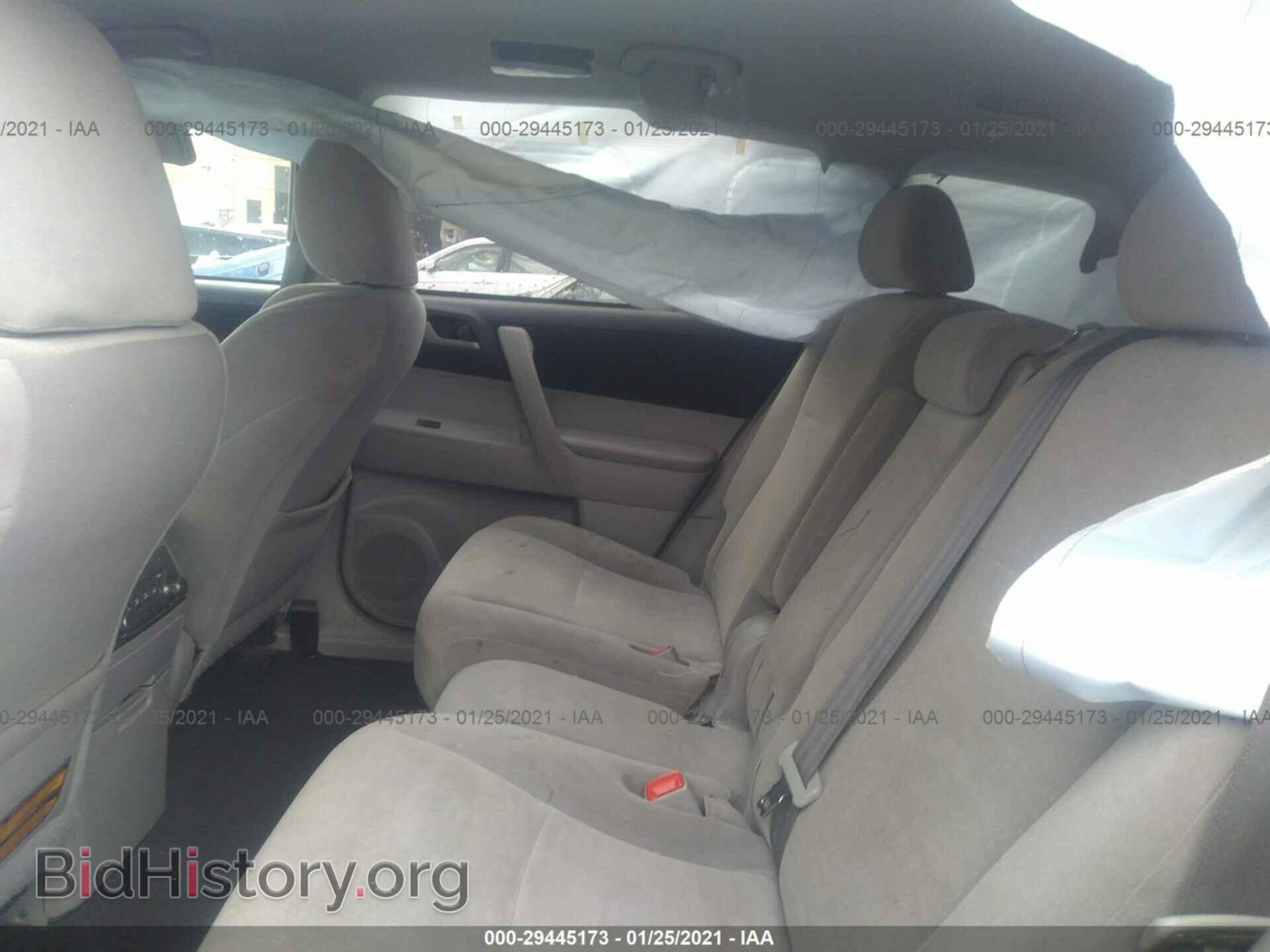 2012 TOYOTA HIGHLANDER - VIN: 5TDBK3EH6CS125900 - Фото 8