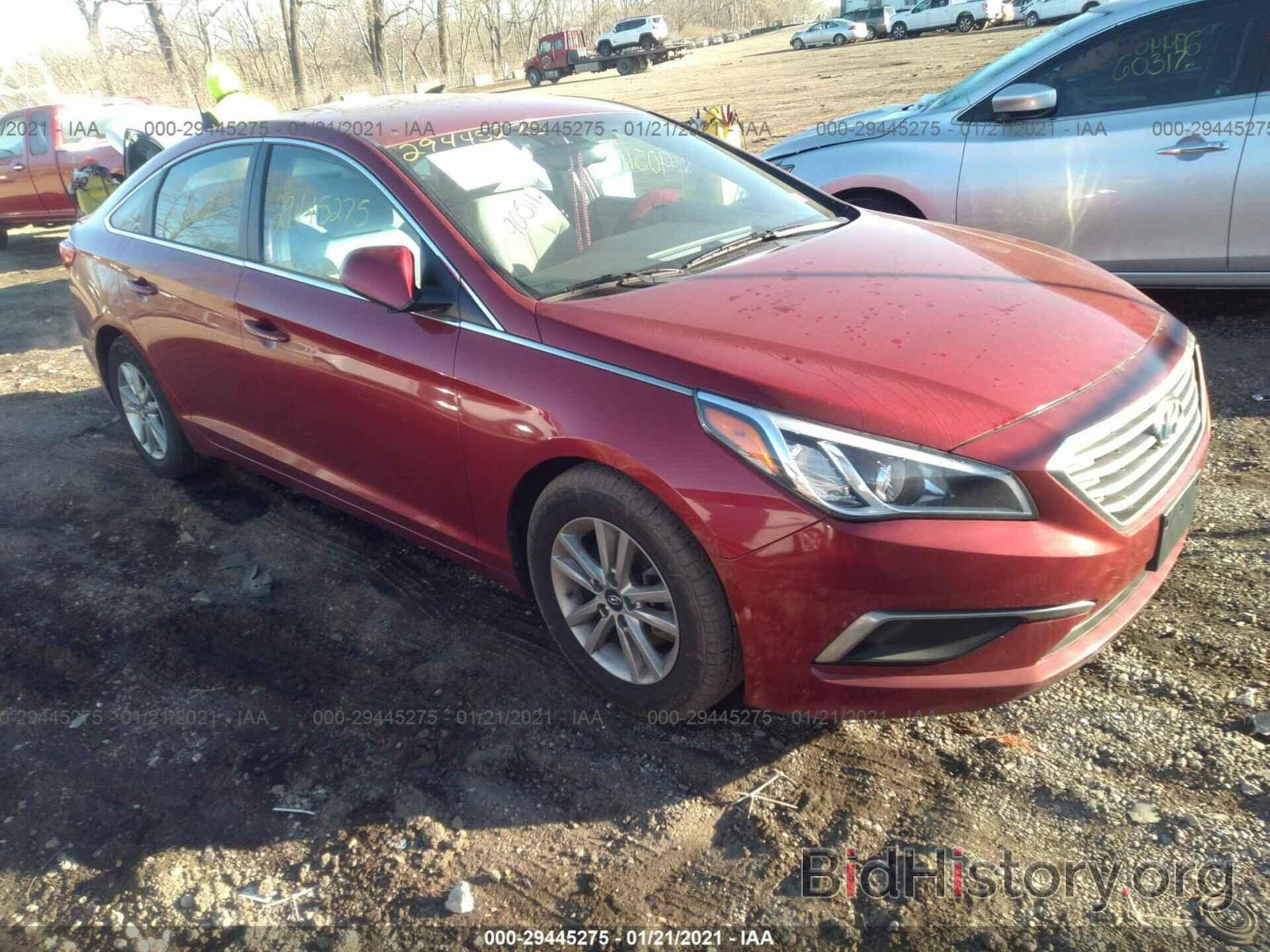 Photo 5NPE24AF5GH387166 - HYUNDAI SONATA 2016