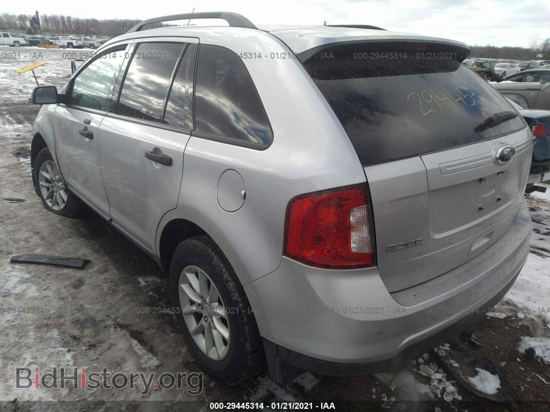 2013 FORD EDGE - VIN: 2FMDK3GC4DBC21274 - Фото 3