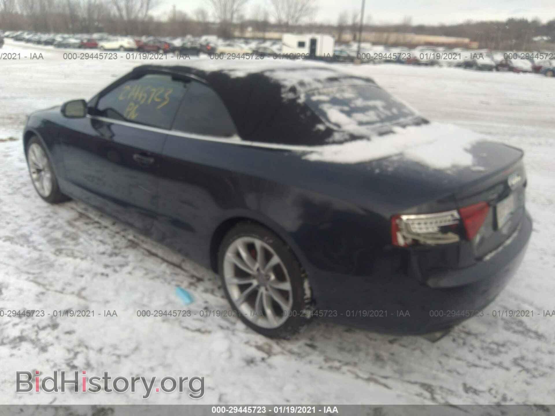 2013 AUDI A5 - VIN: WAULFAFH6DN001626 - Photo 3