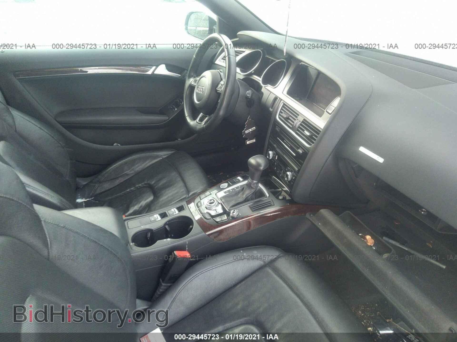 2013 AUDI A5 - VIN: WAULFAFH6DN001626 - Photo 5