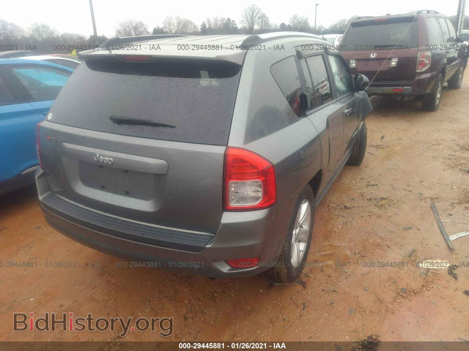 2012 JEEP COMPASS - VIN: 1C4NJCBB7CD660441 - Фото 4