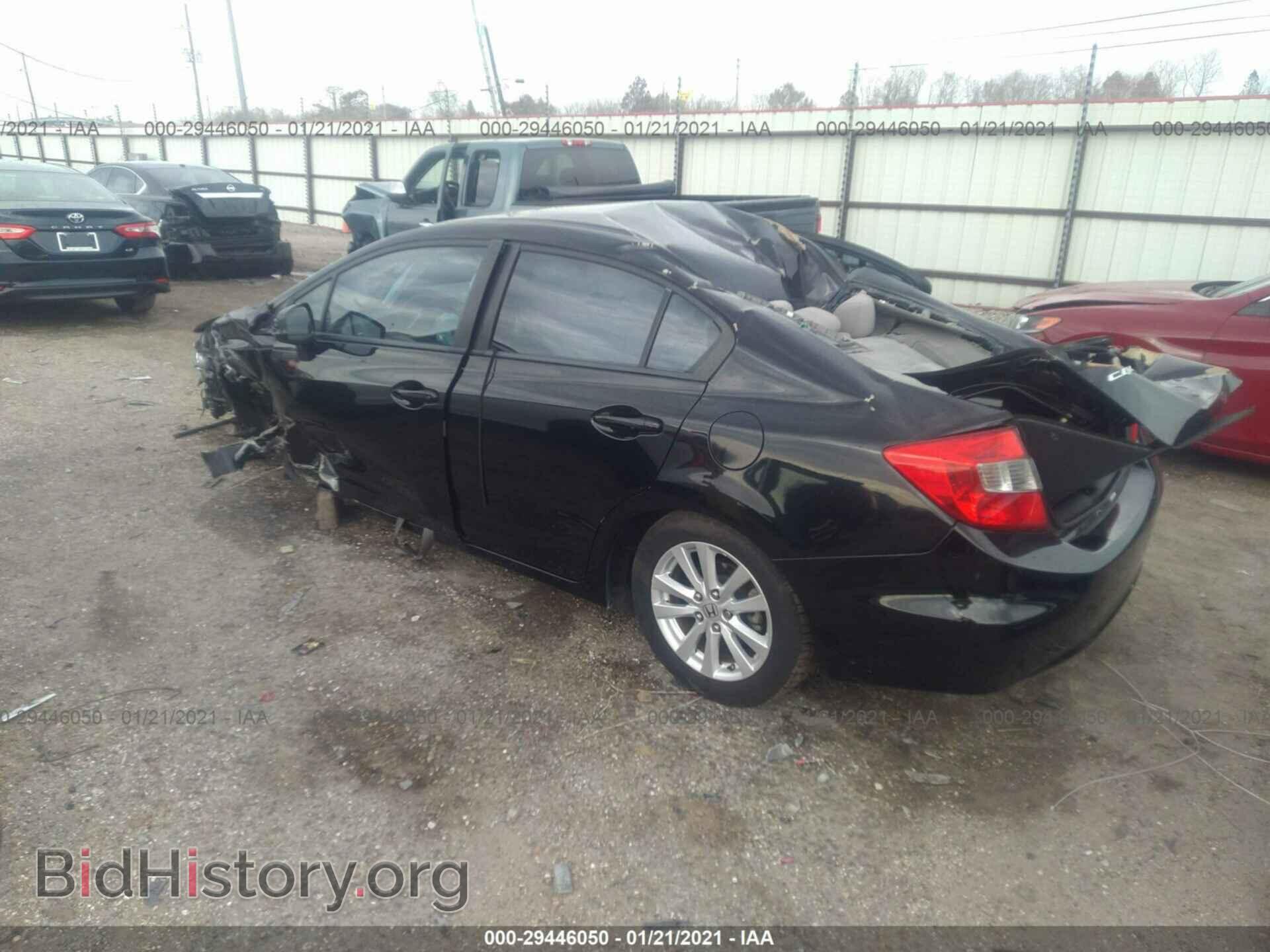 2012 HONDA CIVIC SDN - VIN: 19XFB2F82CE050049 - Фото 3