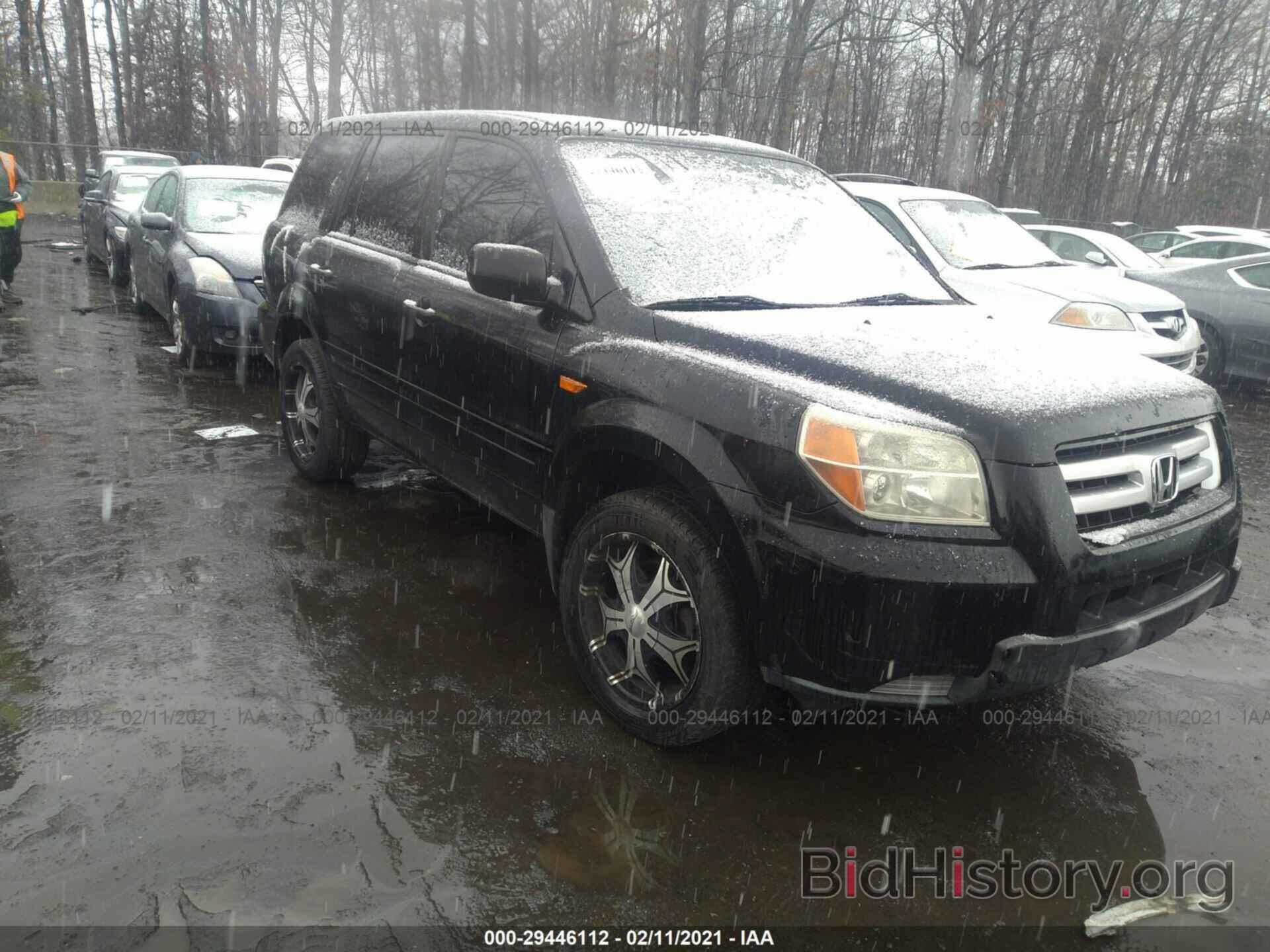 Photo 5FNYF28127B030381 - HONDA PILOT 2007