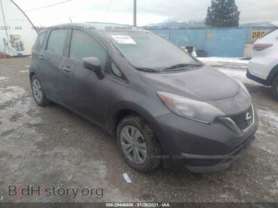 2017 Nissan VERSA NOTE SV, серый — VIN 3N1CE2CP3HL367690, IAAI
