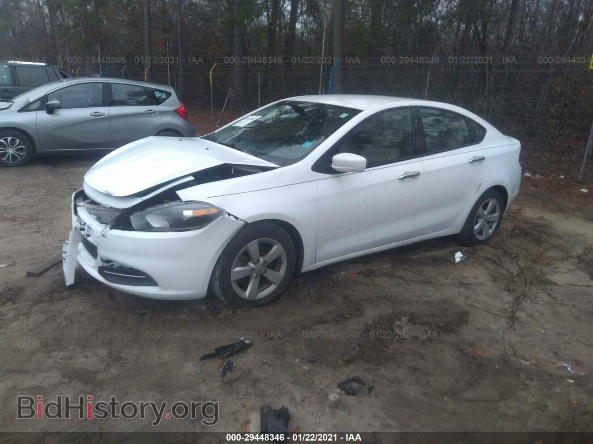 2015 DODGE DART - VIN: 1C3CDFBB7FD221829 - Фото 2