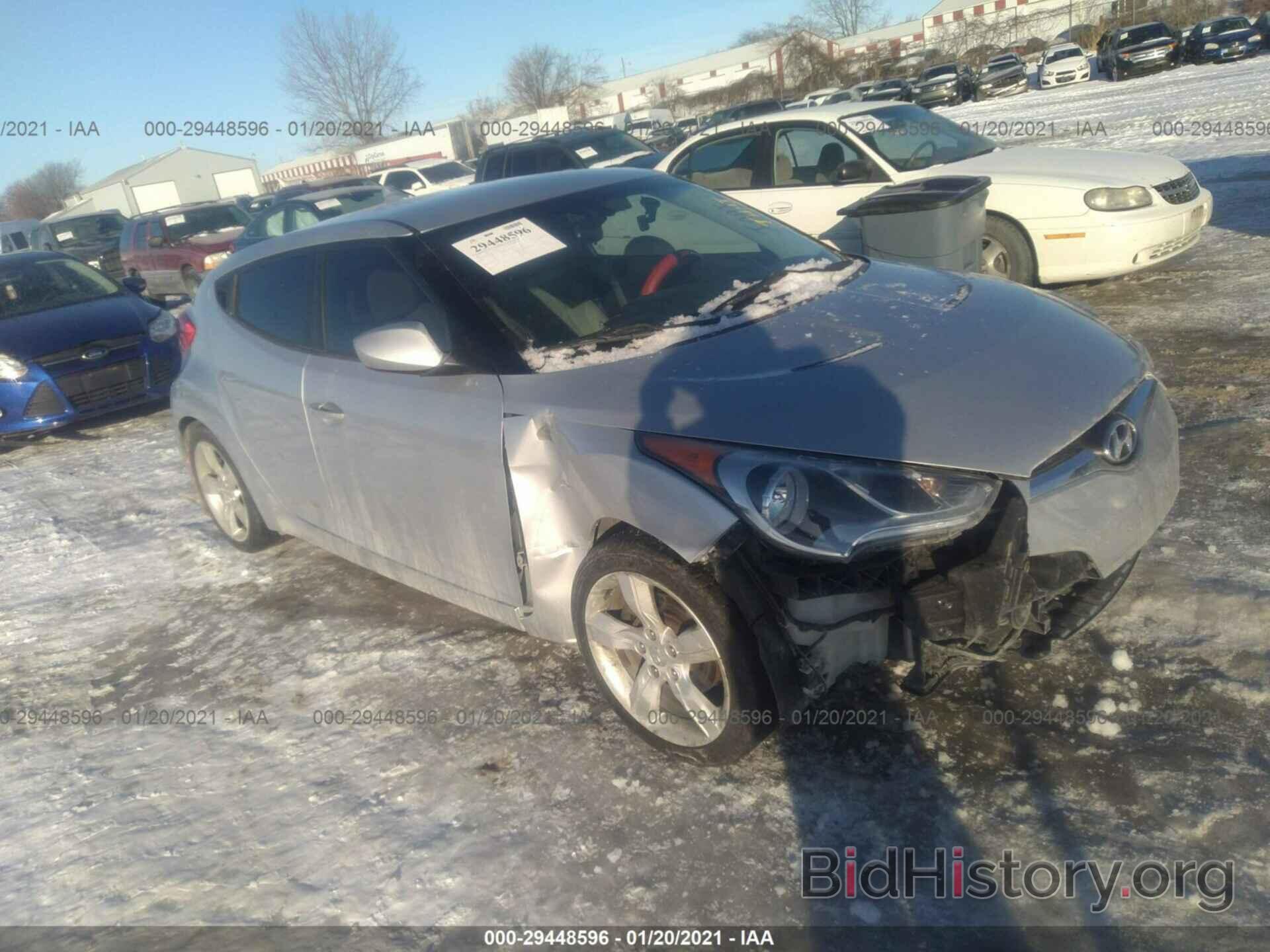 Photo KMHTC6AD1CU025152 - HYUNDAI VELOSTER 2012