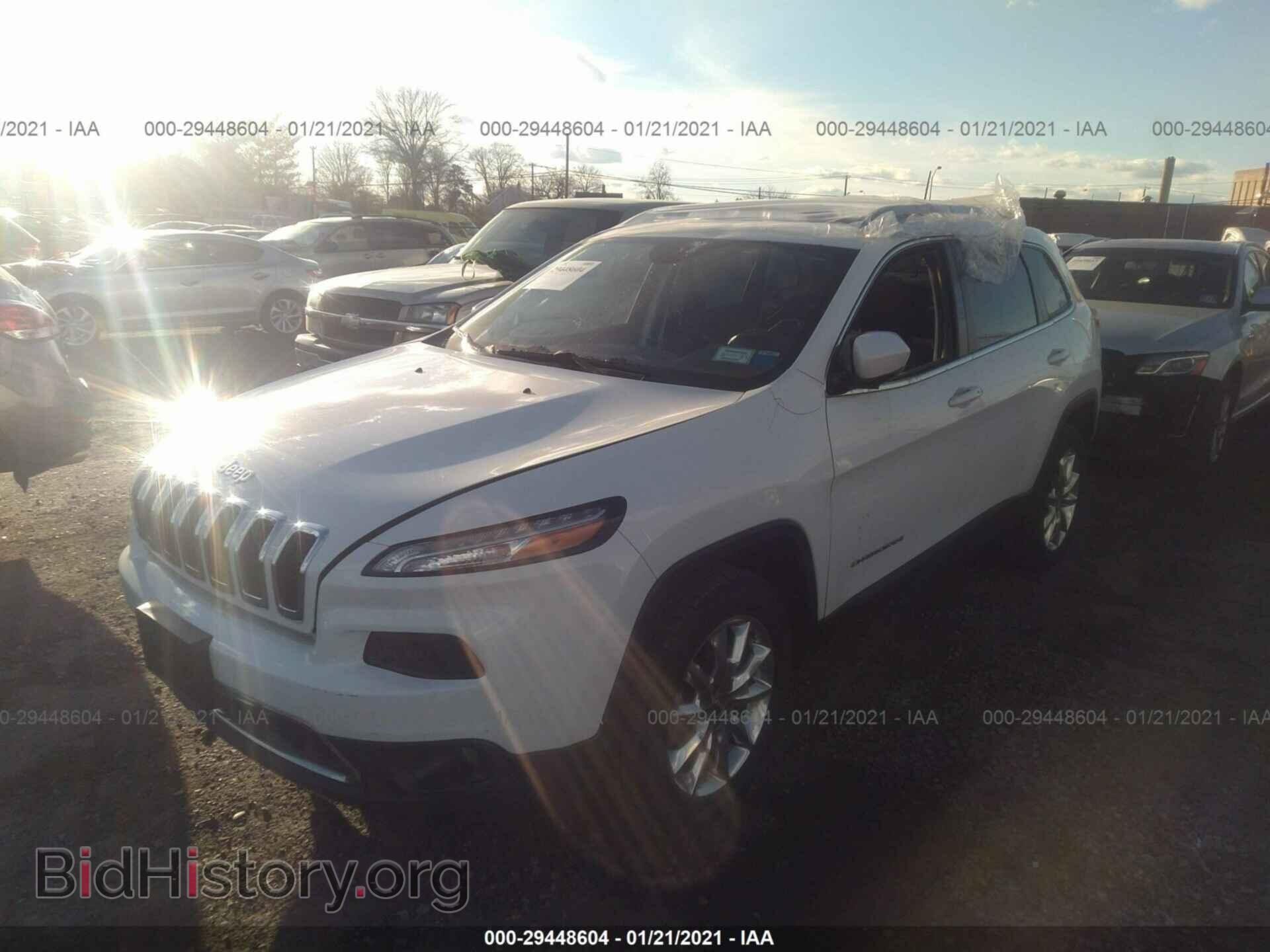 2016 JEEP CHEROKEE - VIN: 1C4PJMDB2GW332995 - Фото 2