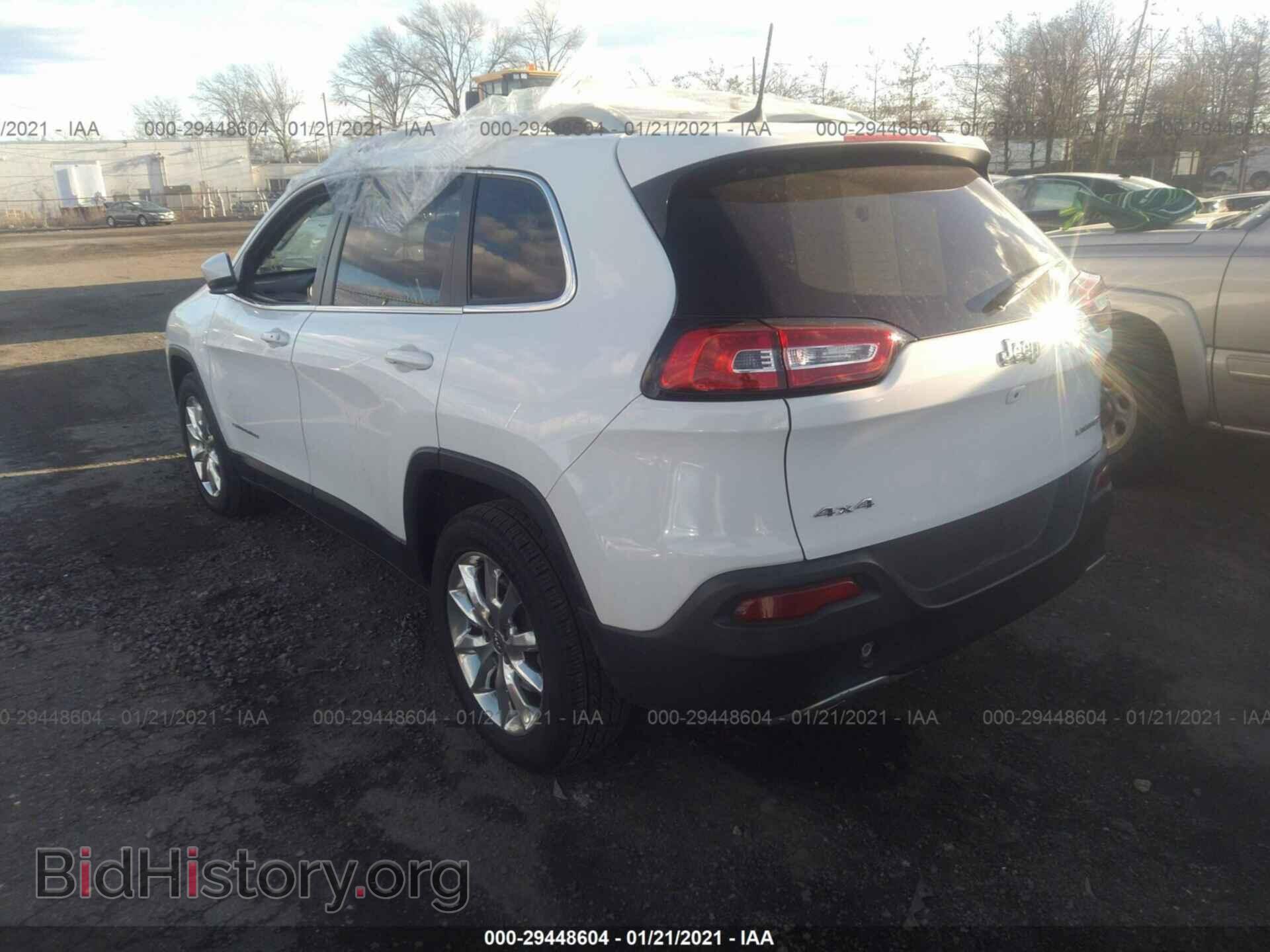 2016 JEEP CHEROKEE - VIN: 1C4PJMDB2GW332995 - Фото 3