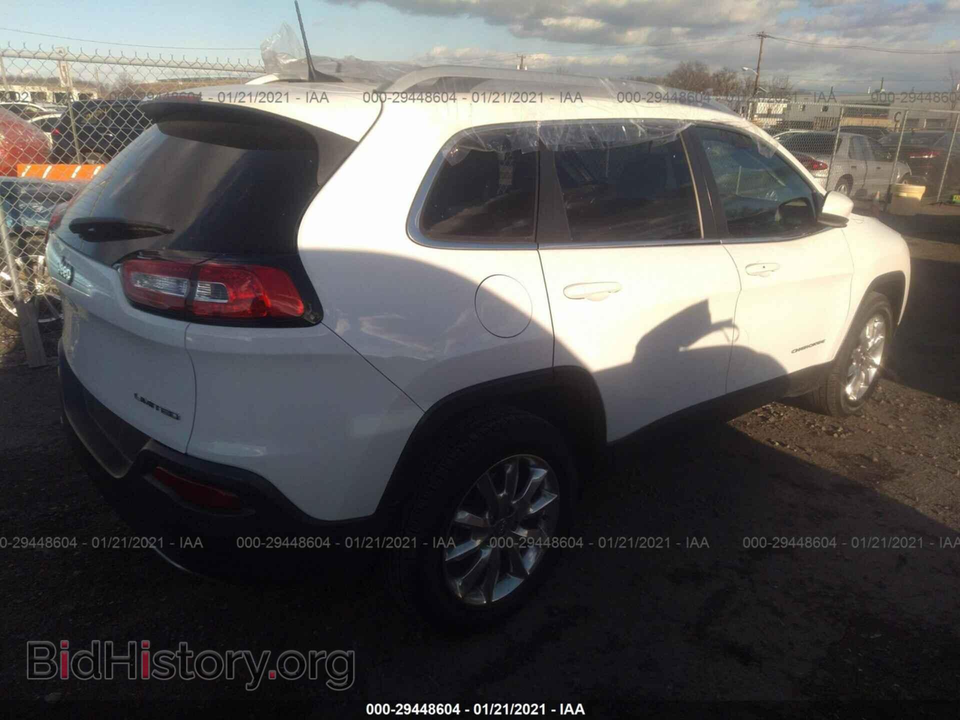 2016 JEEP CHEROKEE - VIN: 1C4PJMDB2GW332995 - Фото 4