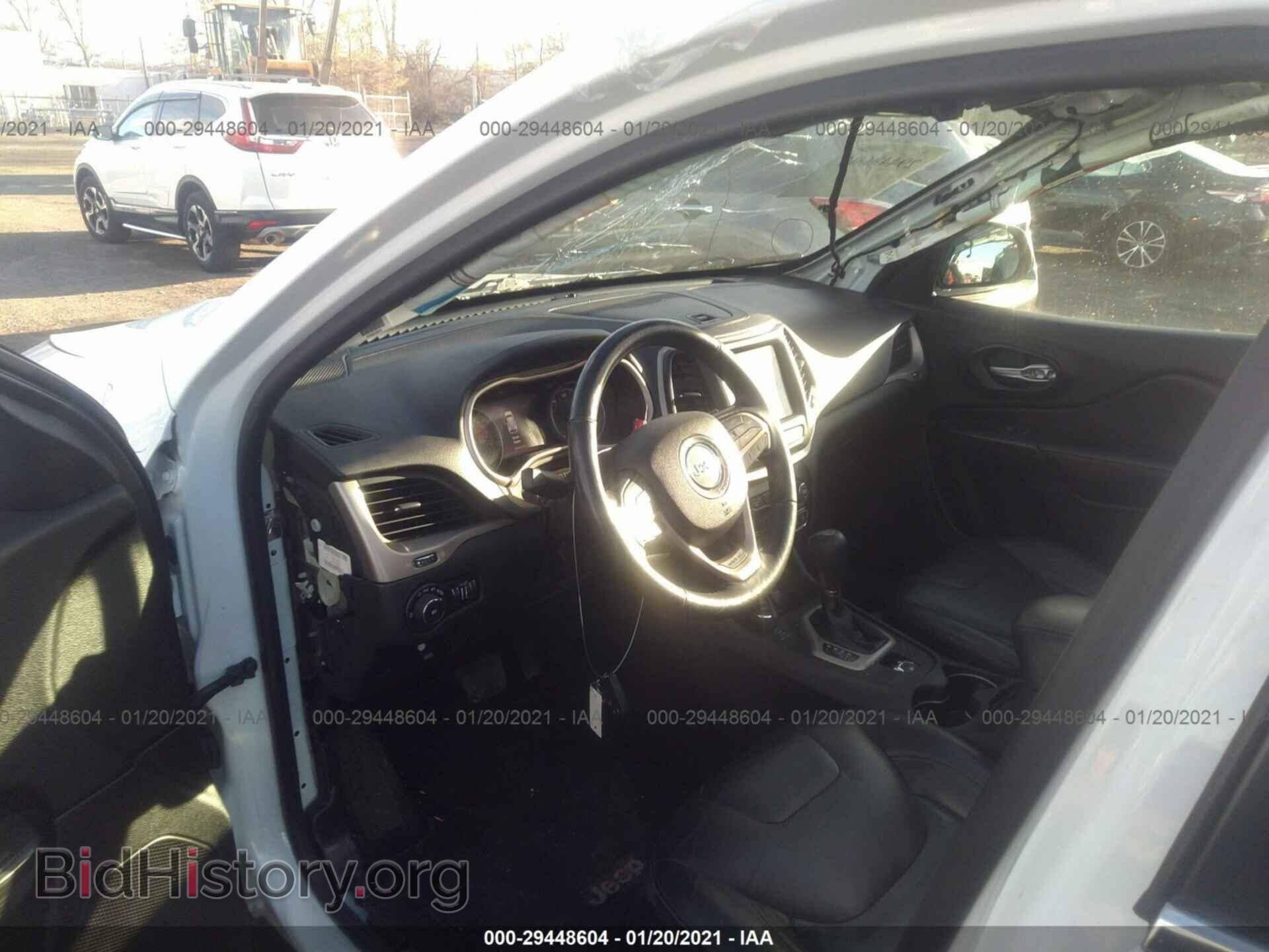 2016 JEEP CHEROKEE - VIN: 1C4PJMDB2GW332995 - Фото 5