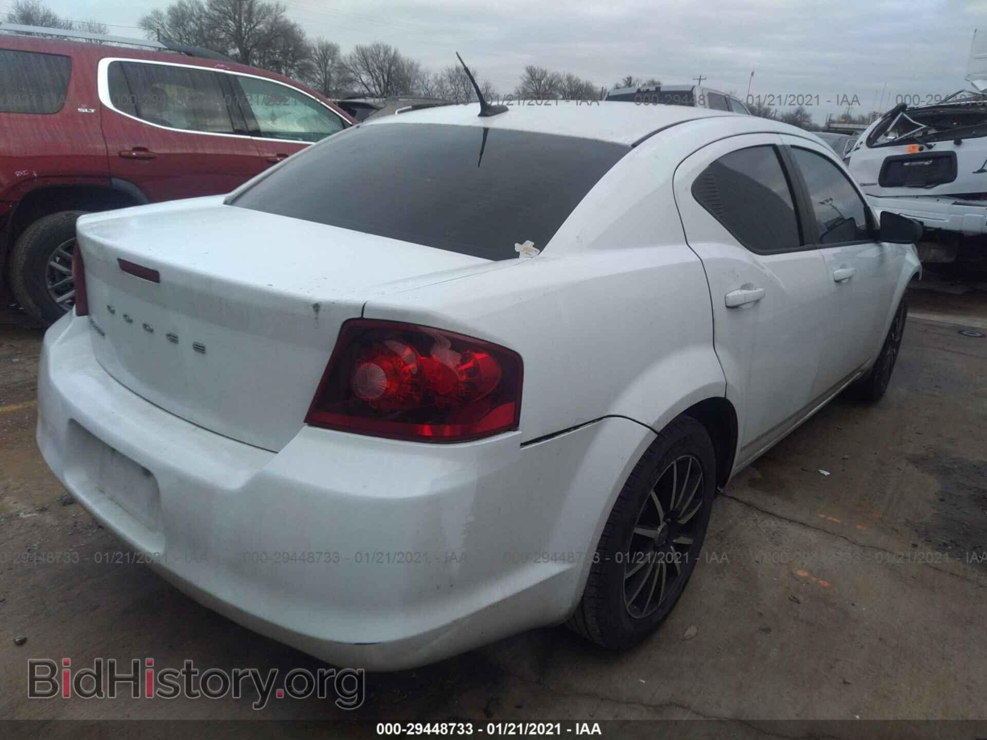 2013 DODGE AVENGER - VIN: 1C3CDZAB9DN664719 - Photo 4