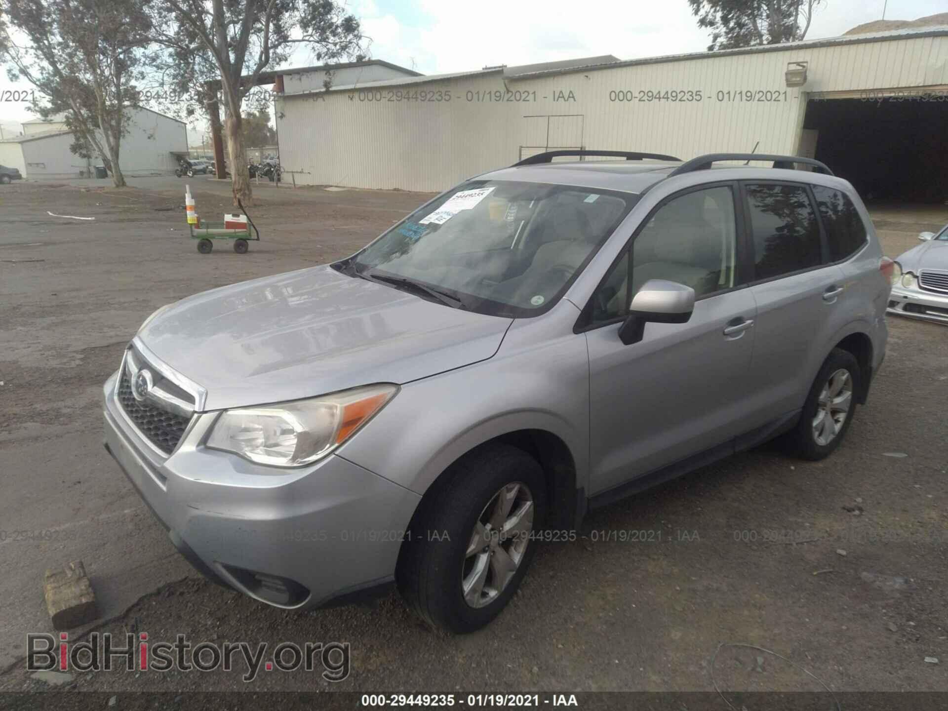 2014 SUBARU FORESTER - VIN: JF2SJAEC7EH524156 - Фото 2