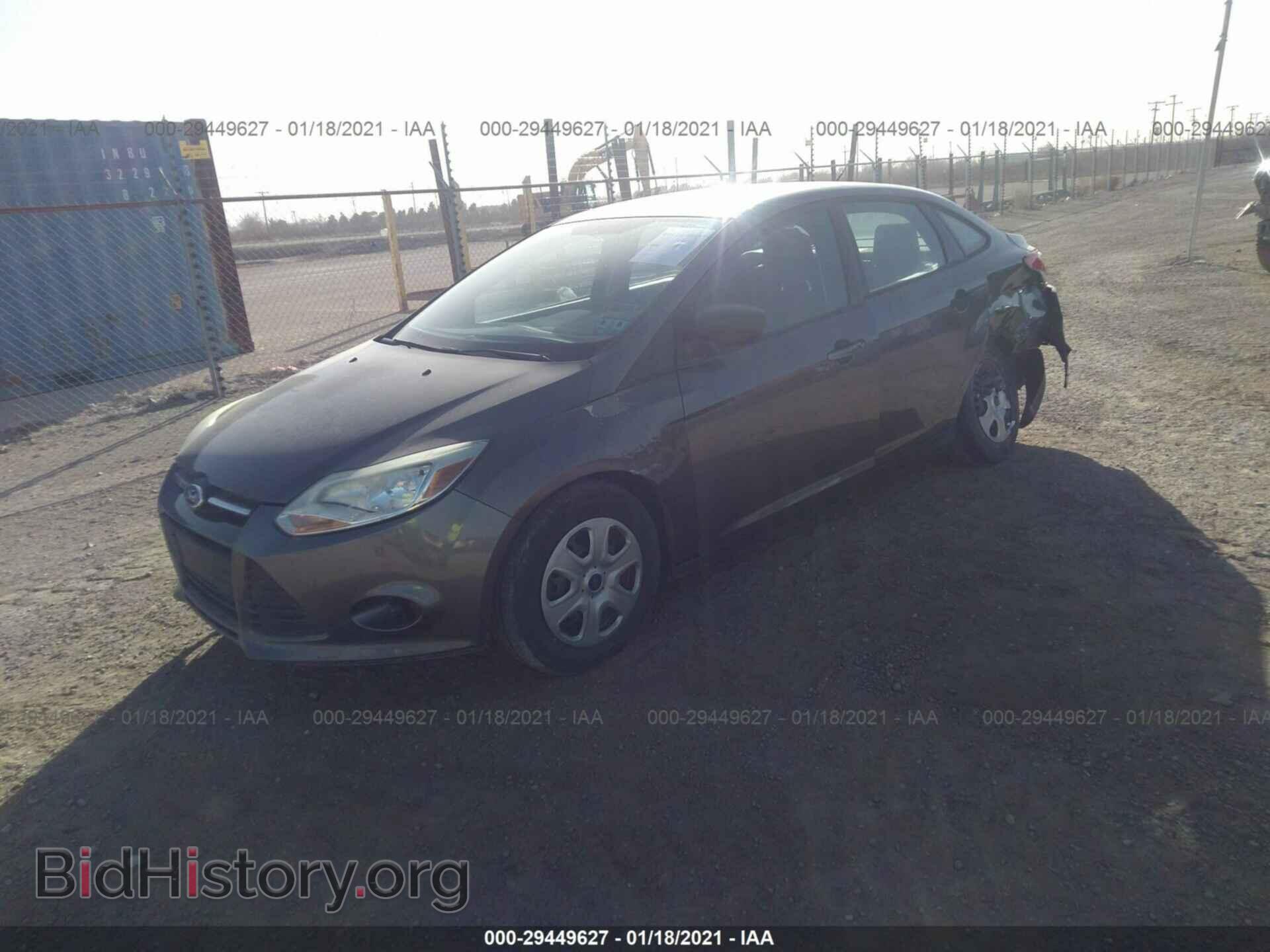 2012 FORD FOCUS - VIN: 1FAHP3E23CL466511 - Фото 2