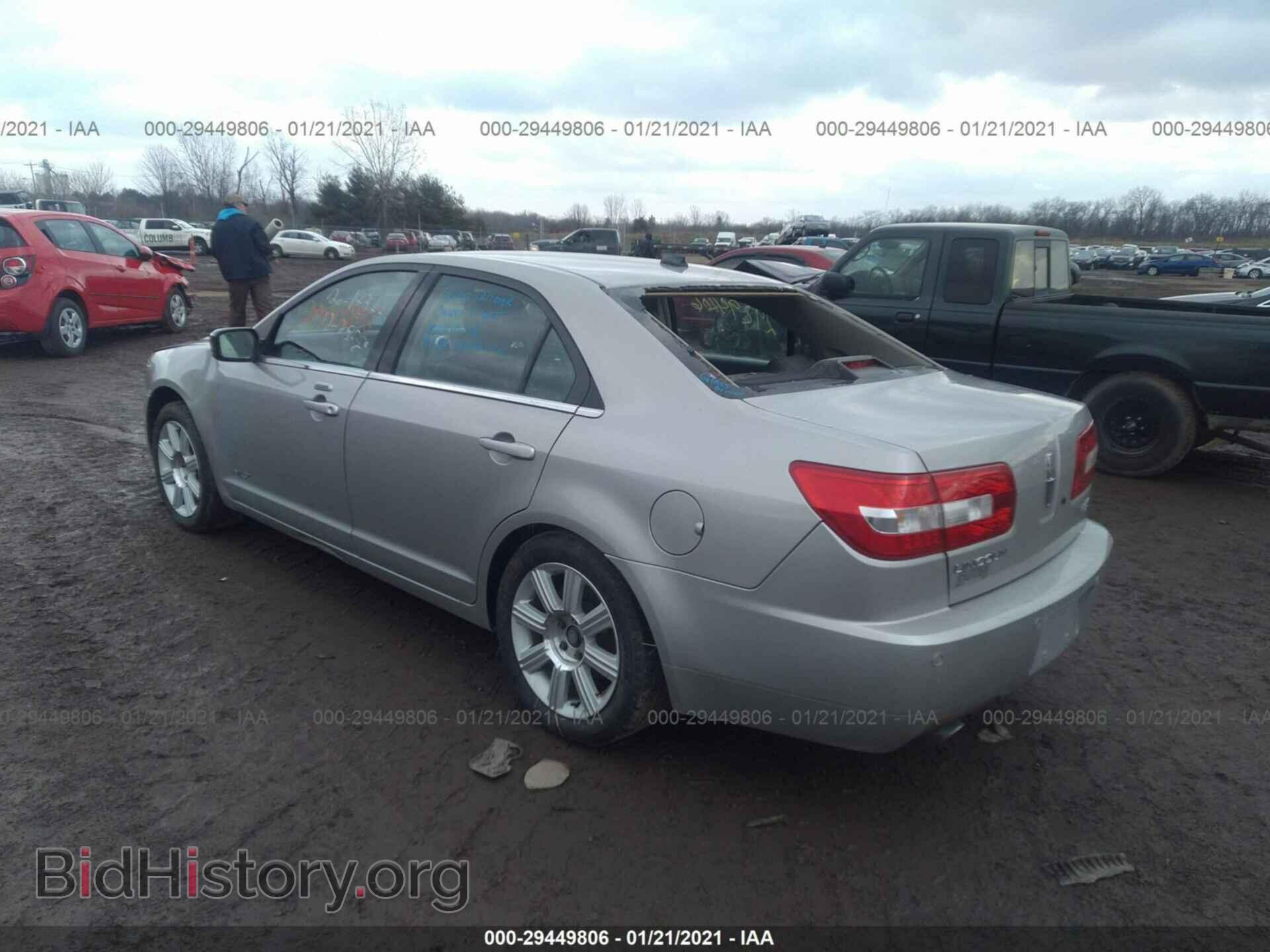 2008 LINCOLN MKZ - VIN: 3LNHM26T68R640175 - Фото 3