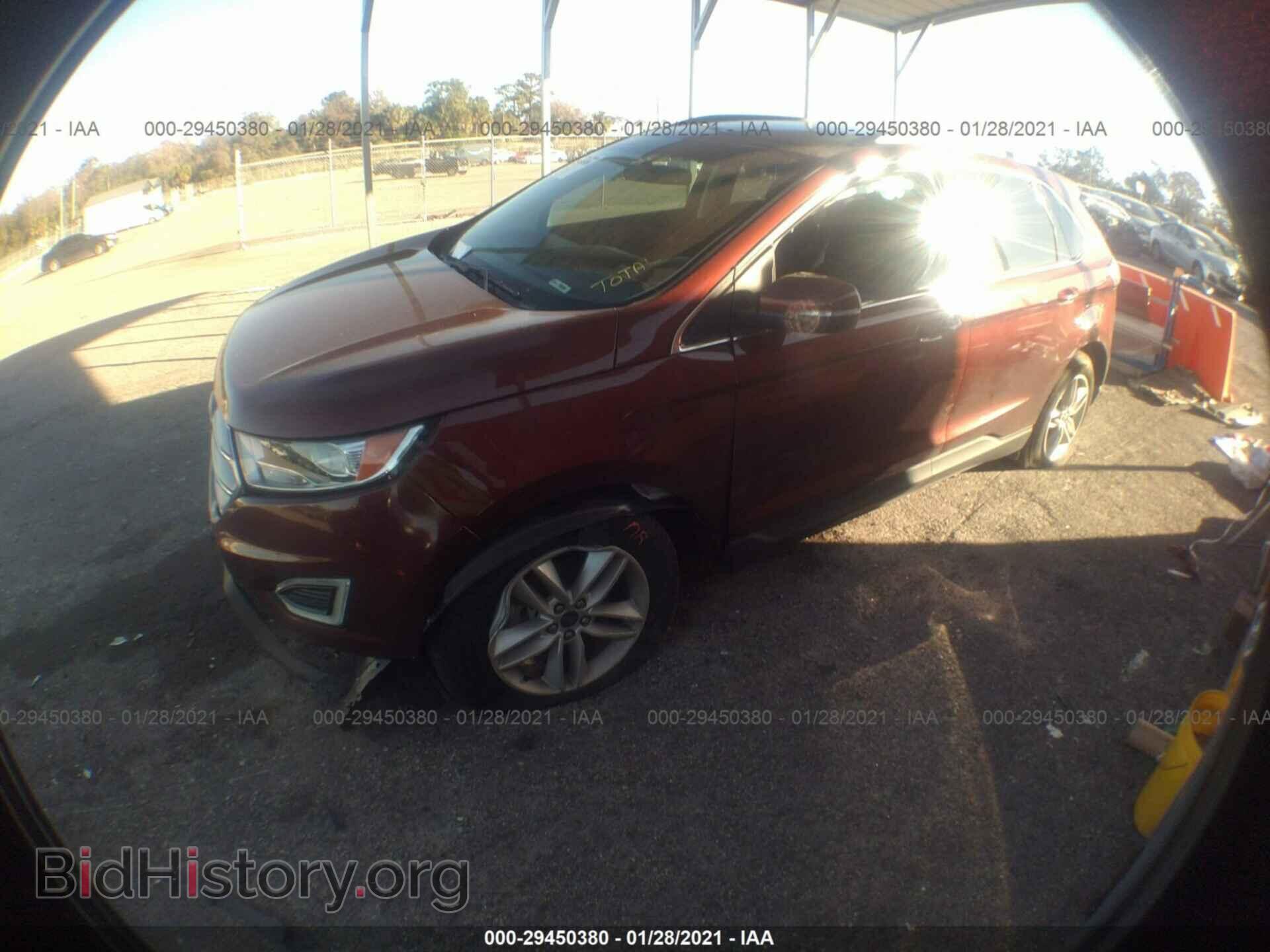 2016 FORD EDGE - VIN: 2FMPK3J99GBC04470 - Фото 2