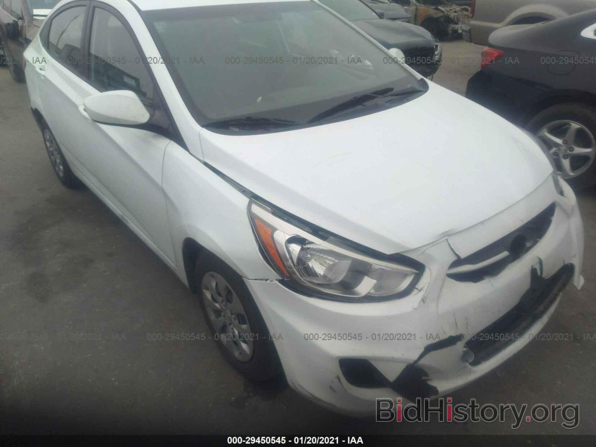 Photo KMHCT4AE4HU251156 - HYUNDAI ACCENT 2017