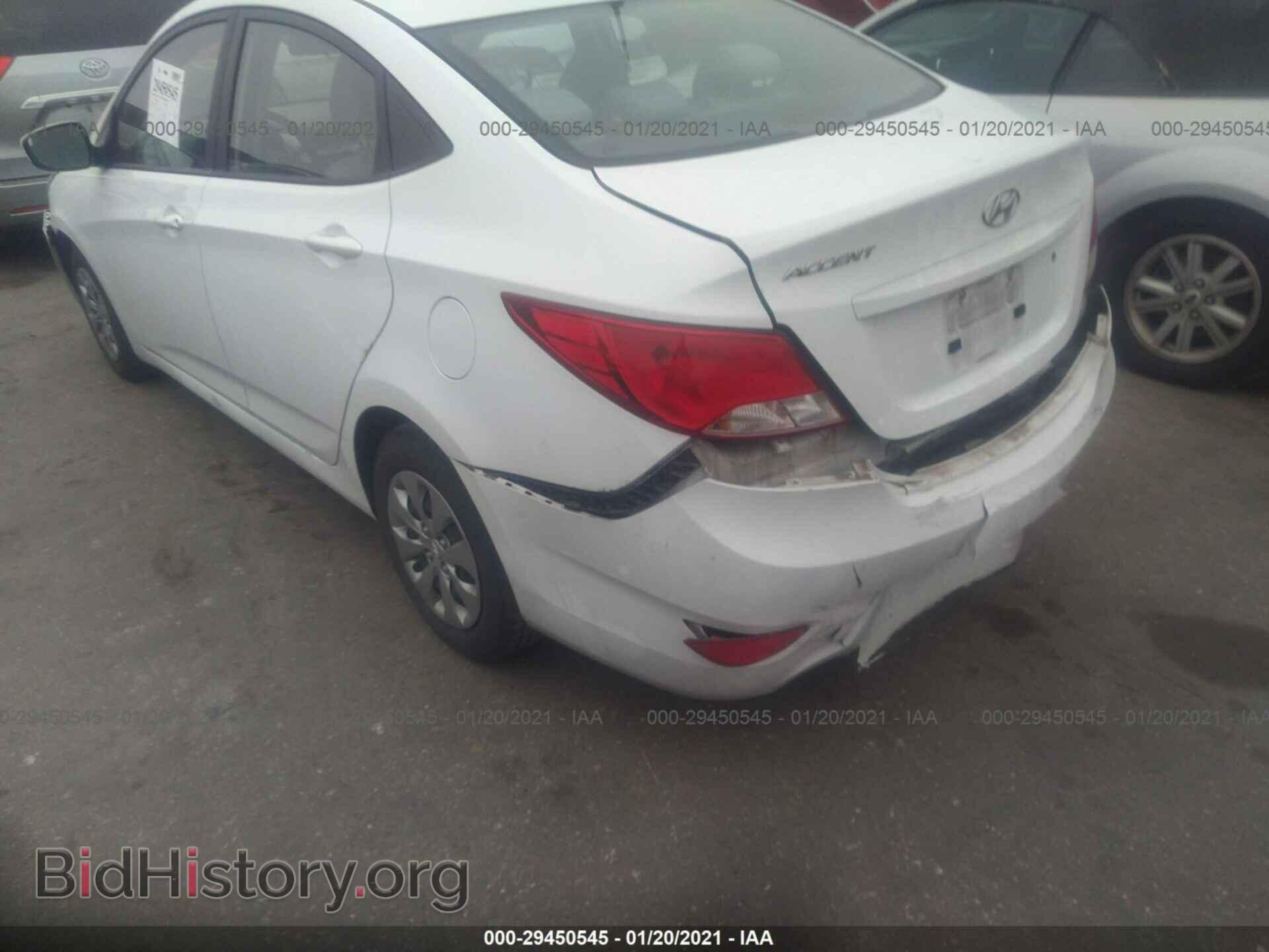 2017 HYUNDAI ACCENT - VIN: KMHCT4AE4HU251156 - Фото 3